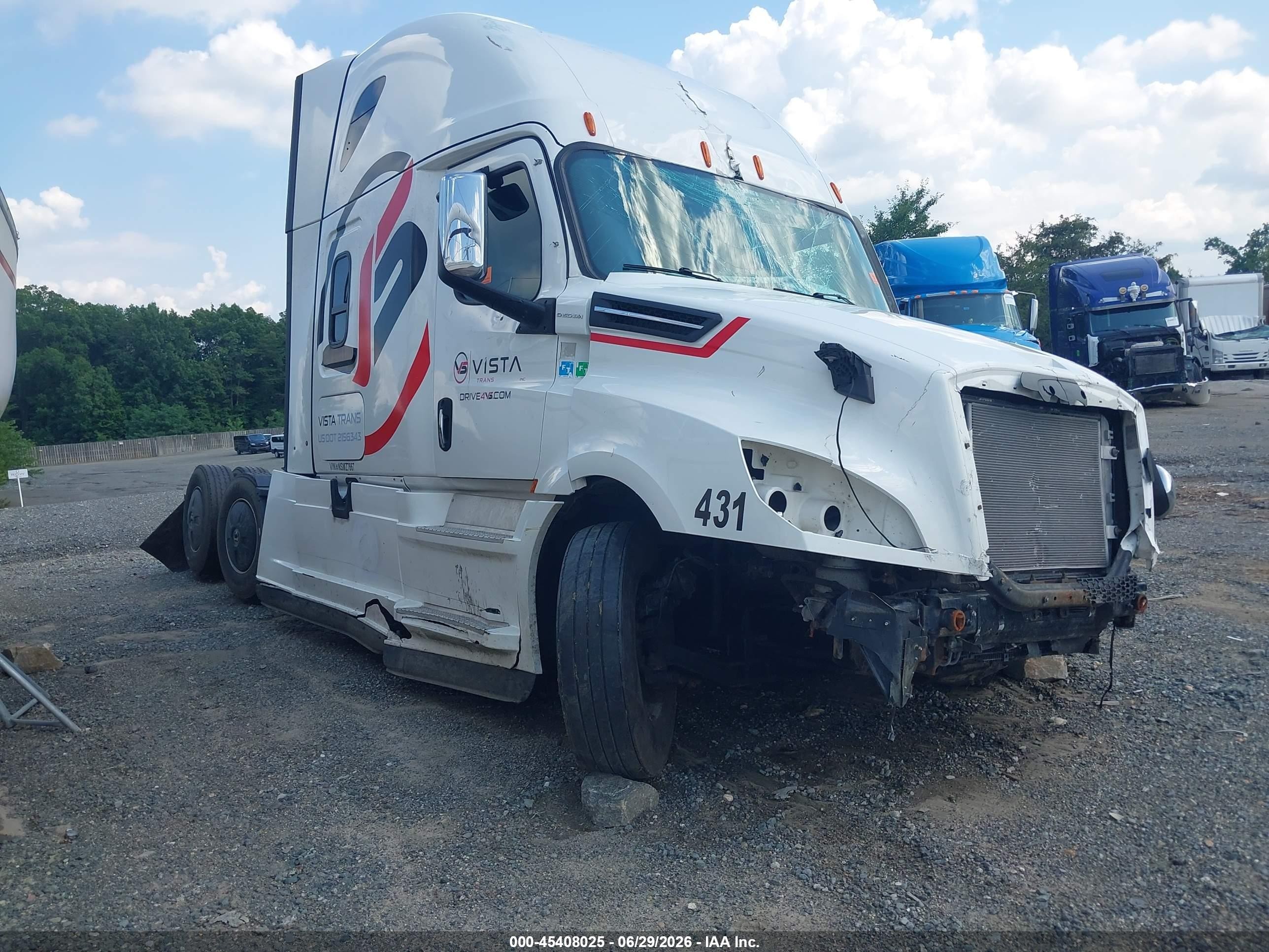 2022 Freightliner New Cascadia 126 VIN 3AKJHHDR7NSMZ7667 — IAAI salvage auction photo