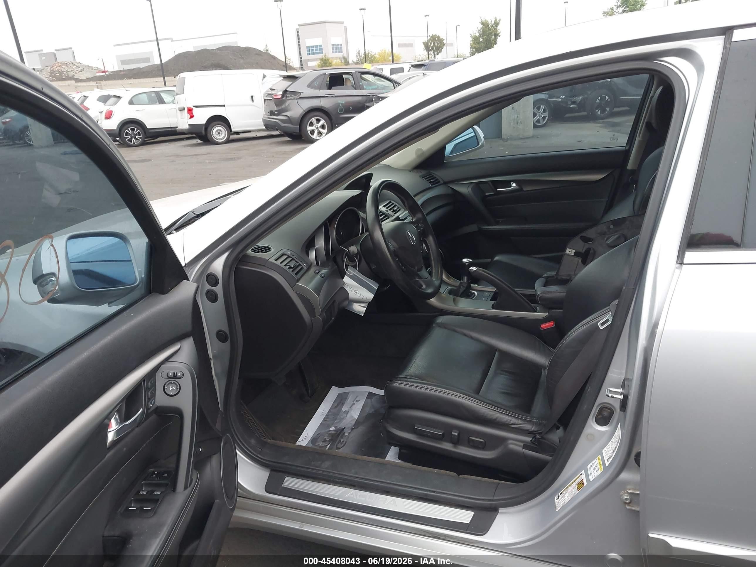 2013 Acura TL VIN 19UUA9E54DA004545 IAAI salvage auction — Front End, Salvage Certificate (California), sold $2,250 on 2026-07-12 (photo 5)
