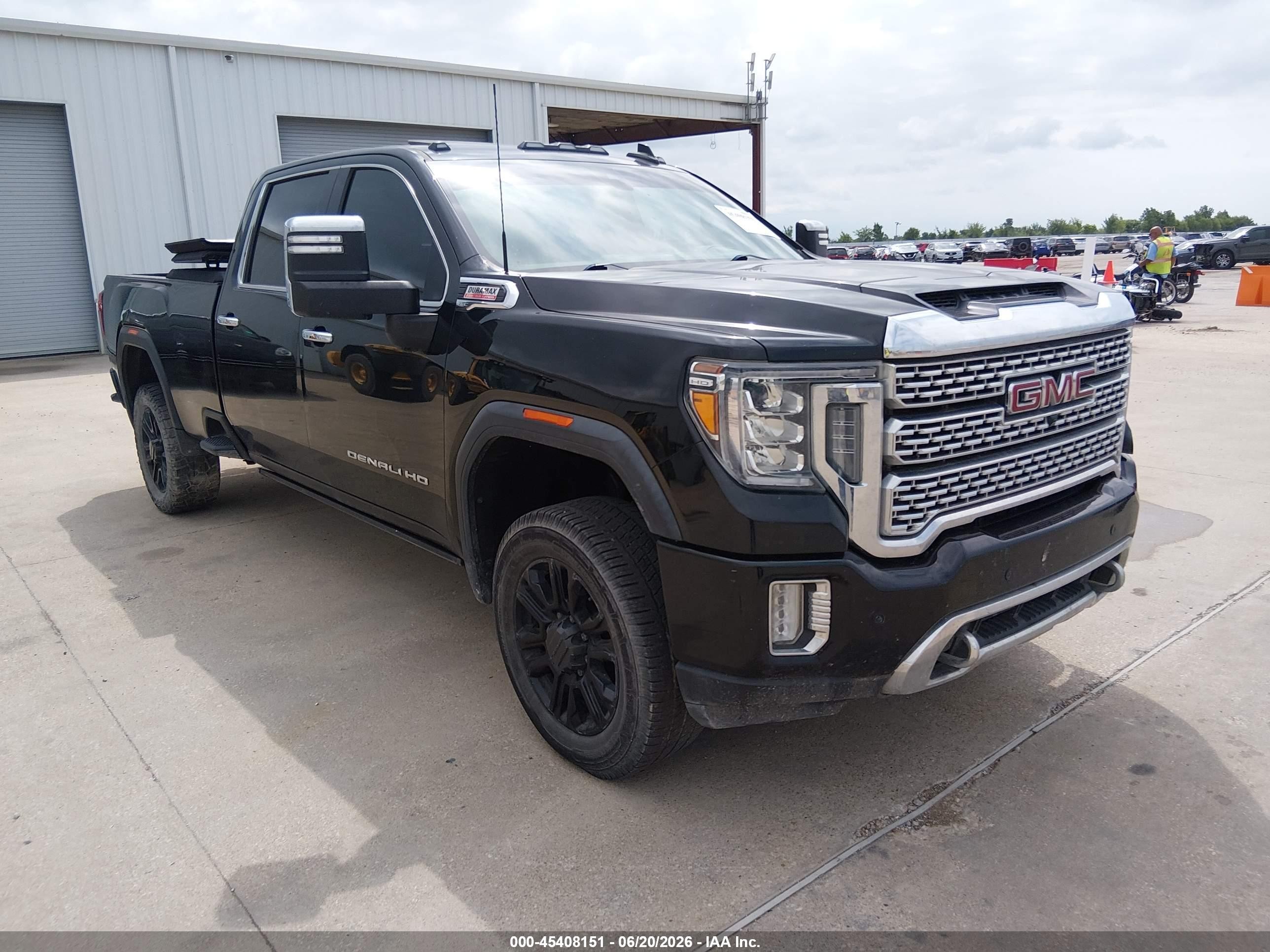 2021 GMC Sierra 3500 HD VIN 1GT49WEY1MF291037 — IAAI salvage auction photo
