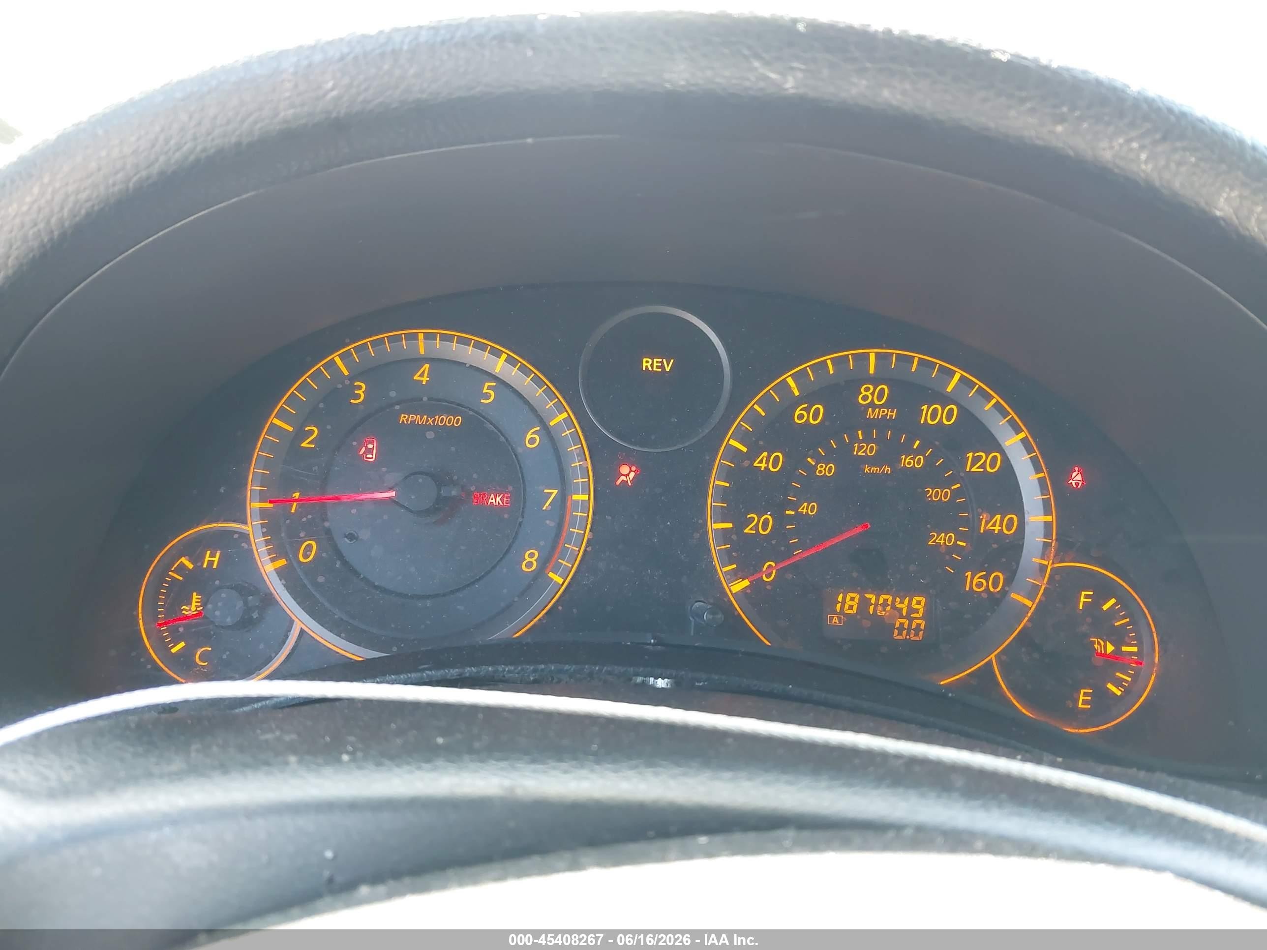 2005 Infiniti G35 VIN JNKCV54E45M415967 IAAI salvage auction — Normal Wear, Salvage (California), sold $650 on 2026-07-09 (photo 7)
