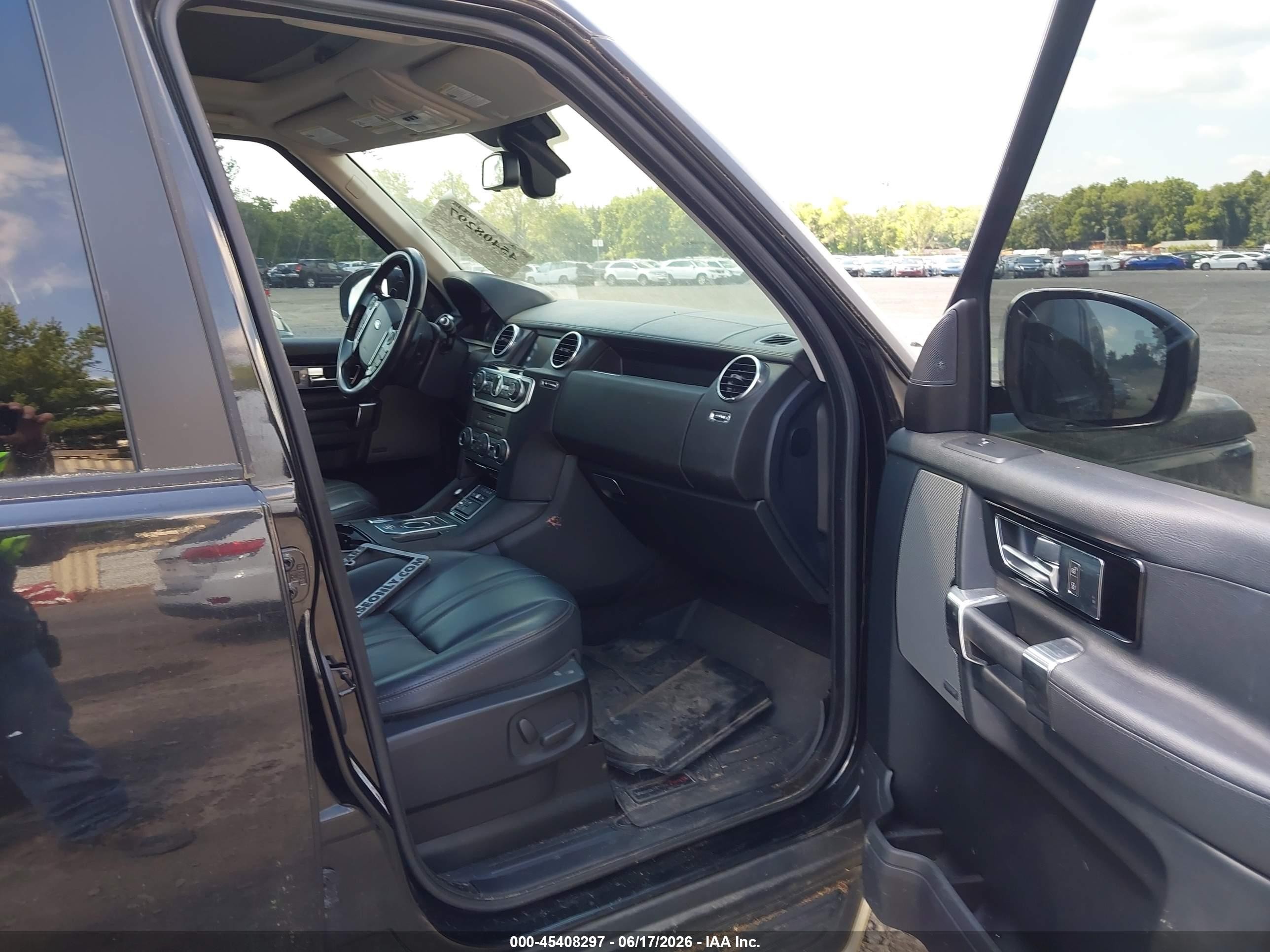 2015 Land Rover LR4 VIN SALAG2V6XFA750770 IAAI salvage auction — Normal Wear, Clear (New Jersey), sold $1,100 on 2026-06-30 (photo 5)