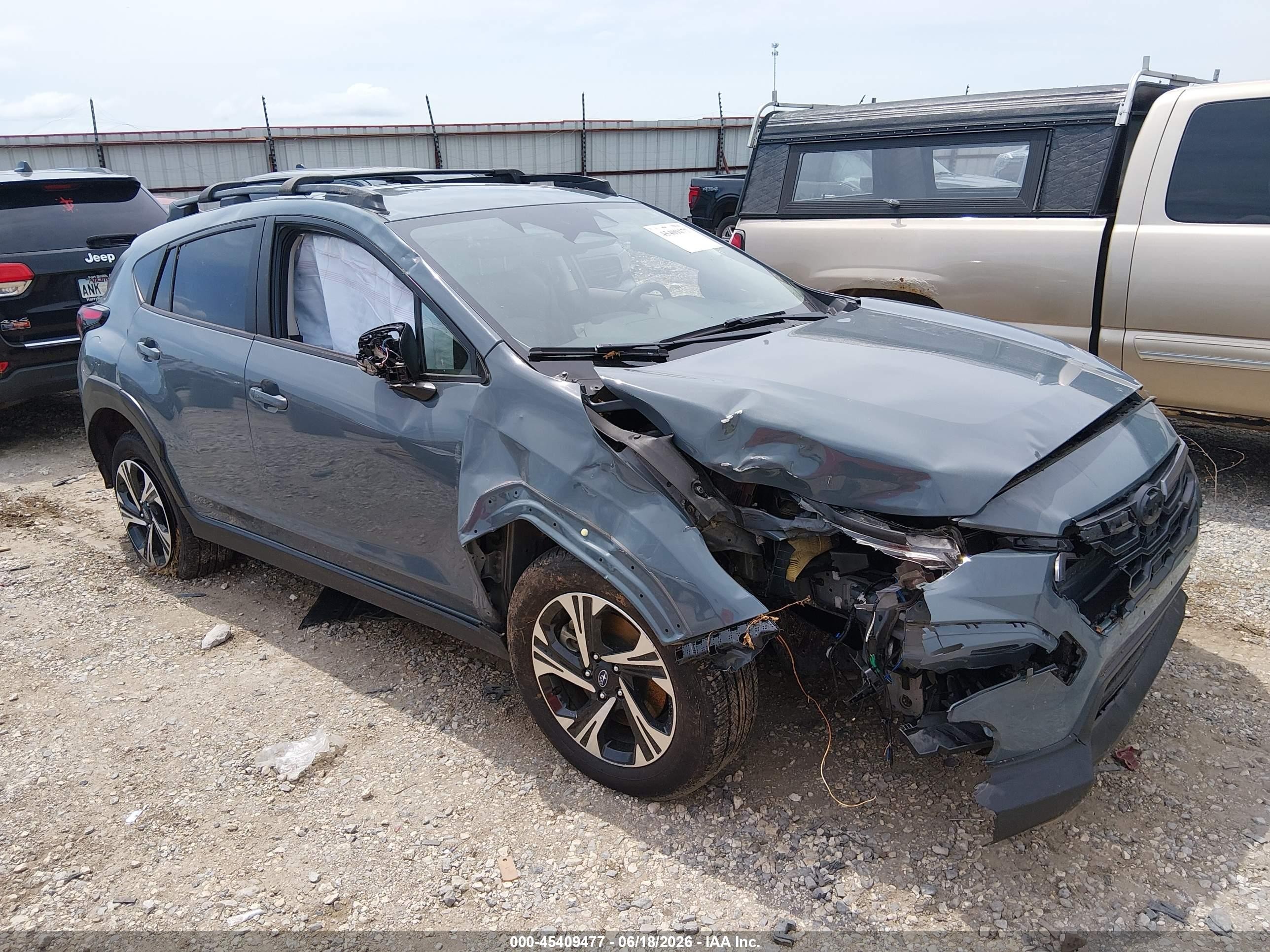 2024 Subaru Crosstrek VIN JF2GUADC3R8881046 — IAAI salvage auction photo