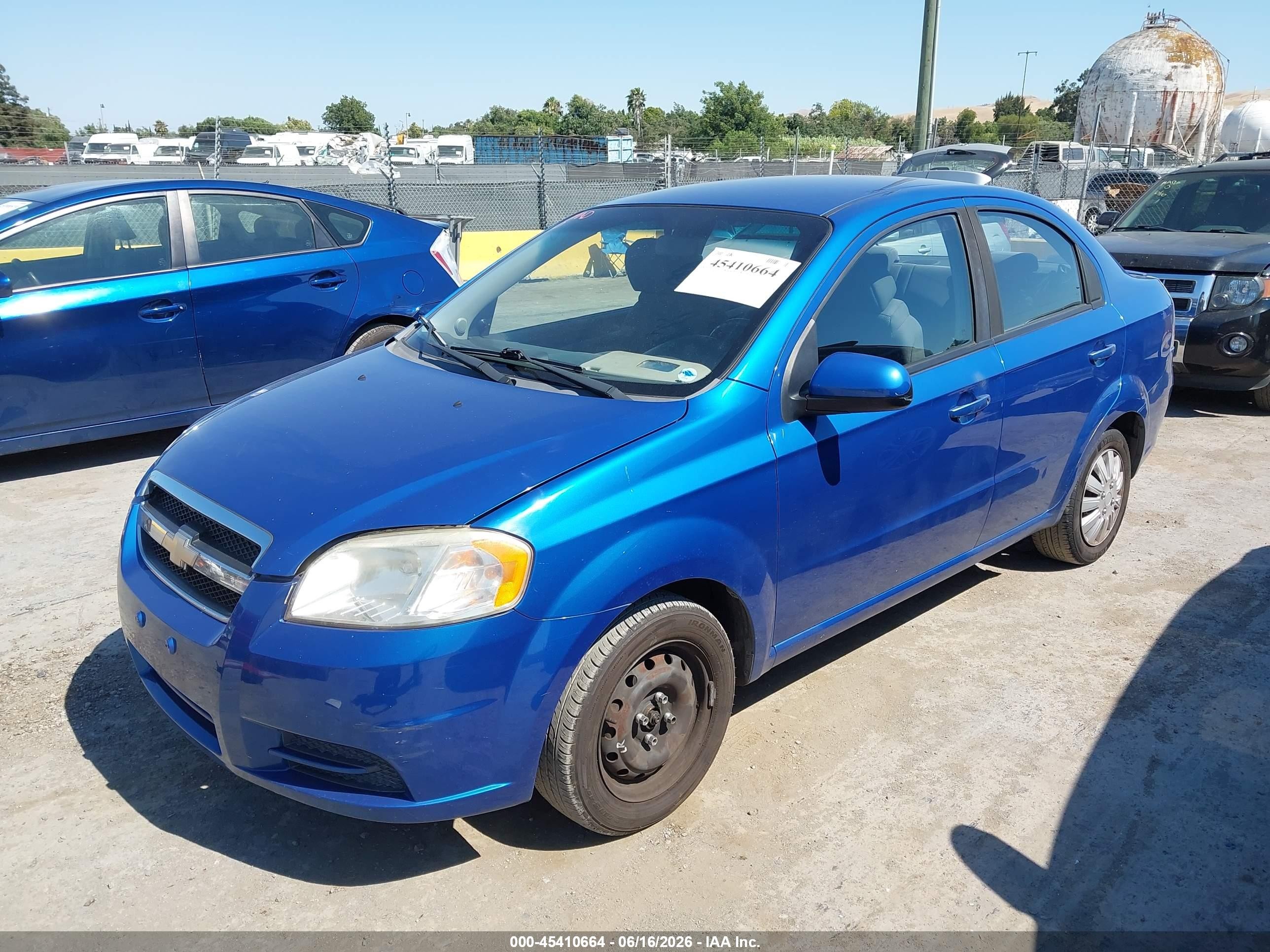 2011 Chevrolet Aveo VIN KL1TD5DE6BB113079 IAAI salvage auction — Normal Wear, Clear - Dealer Only (California), sold $375 on 2026-07-09 (photo 6)