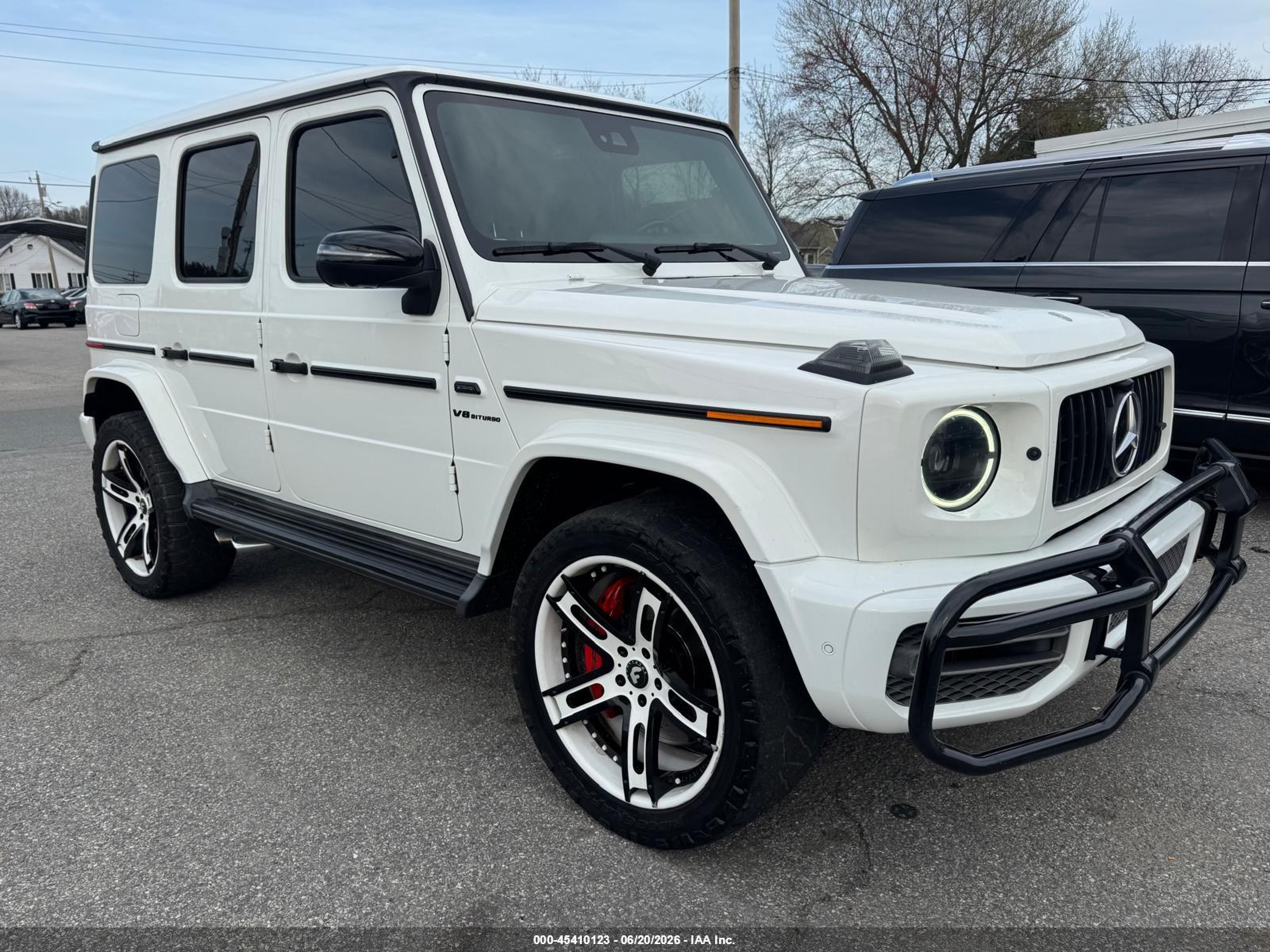 2021 Mercedes-Benz G-Class VIN W1NYC7HJ2MX405010 — IAAI salvage auction photo
