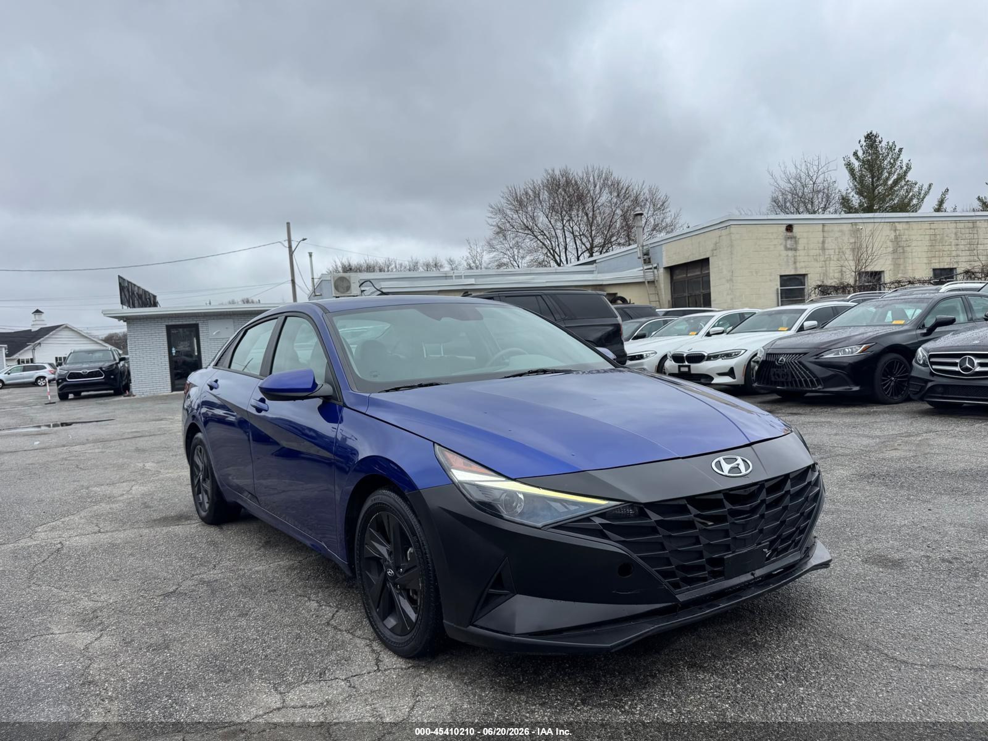 2022 Hyundai Elantra VIN KMHLS4AGXNU314292 IAAI salvage auction — UNKNOWN, Clear (California), sold $3,975 on 2026-07-15 (photo 1)