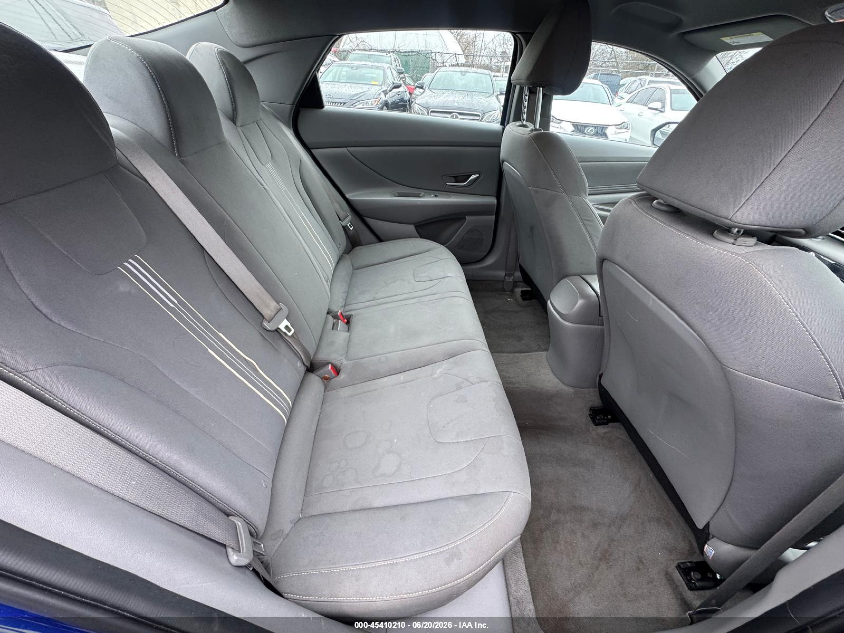 2022 Hyundai Elantra VIN KMHLS4AGXNU314292 IAAI salvage auction — UNKNOWN, Clear (California), sold $3,975 on 2026-07-15 (photo 6)