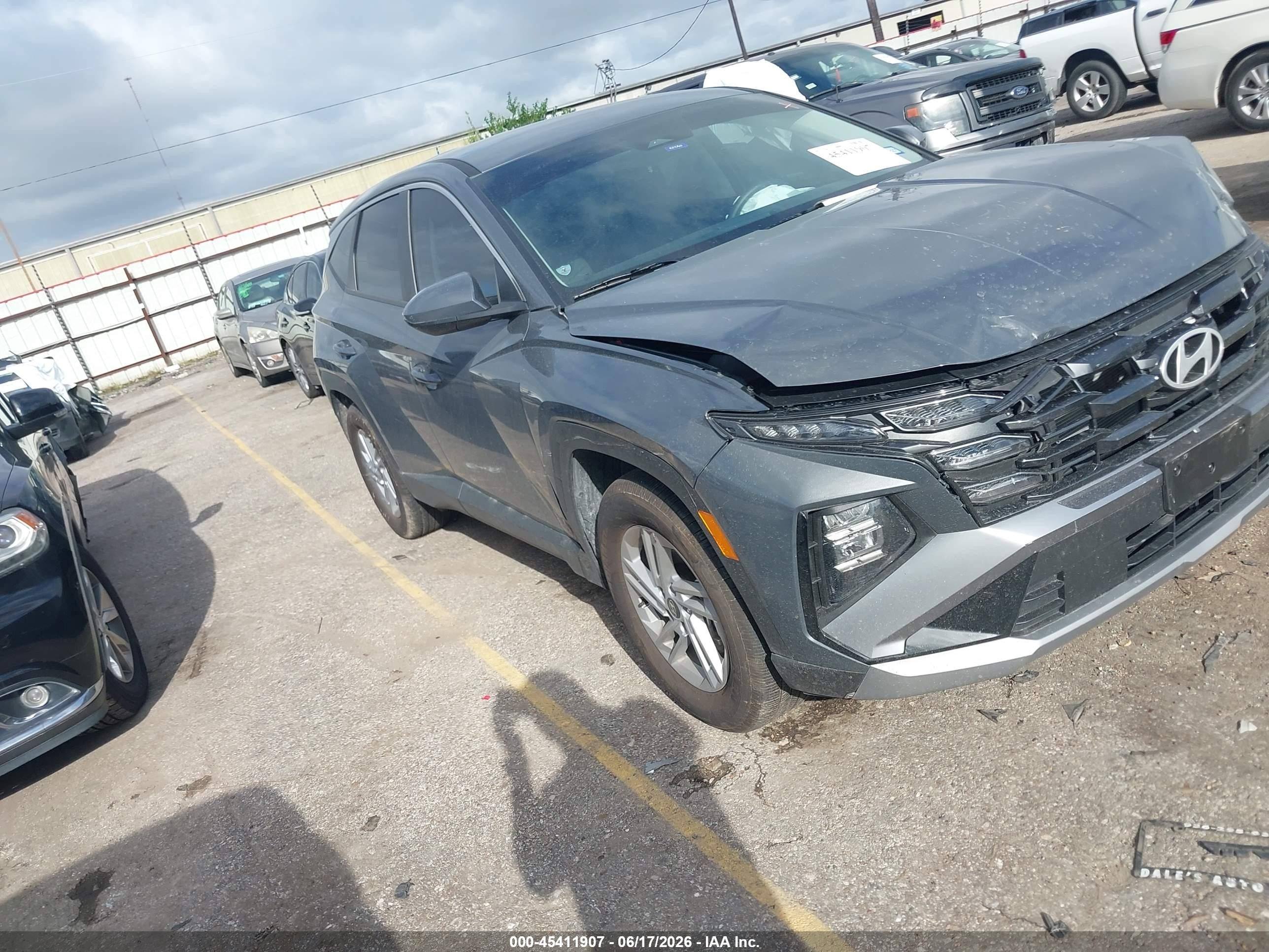 2026 Hyundai Tucson VIN 5NMJA3DE6TH657012 — IAAI salvage auction photo