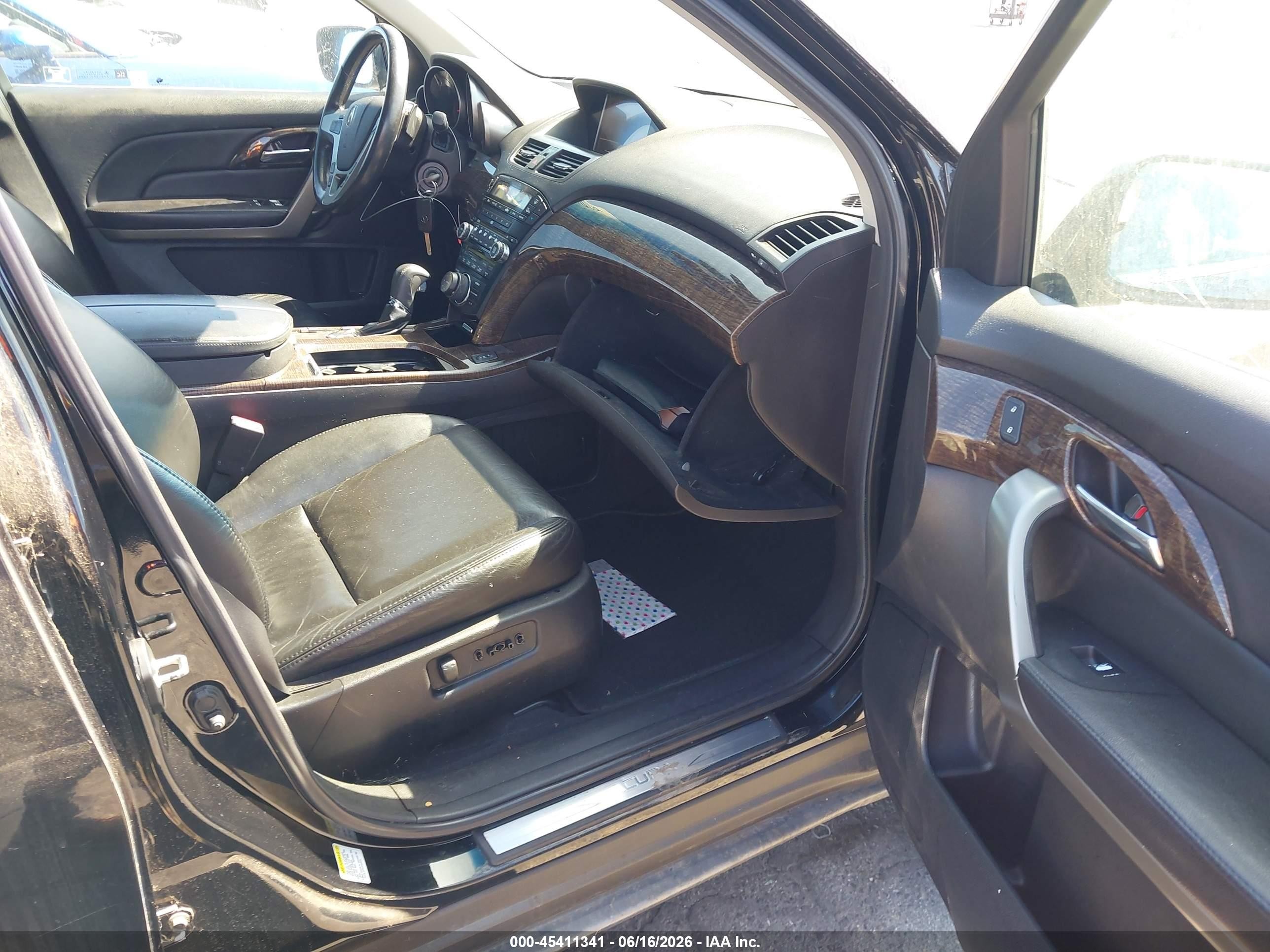 2011 Acura MDX VIN 2HNYD2H44BH546450 IAAI salvage auction — Normal Wear, Clear - Dealer Only (California), sold $1,300 on 2026-07-06 (photo 5)