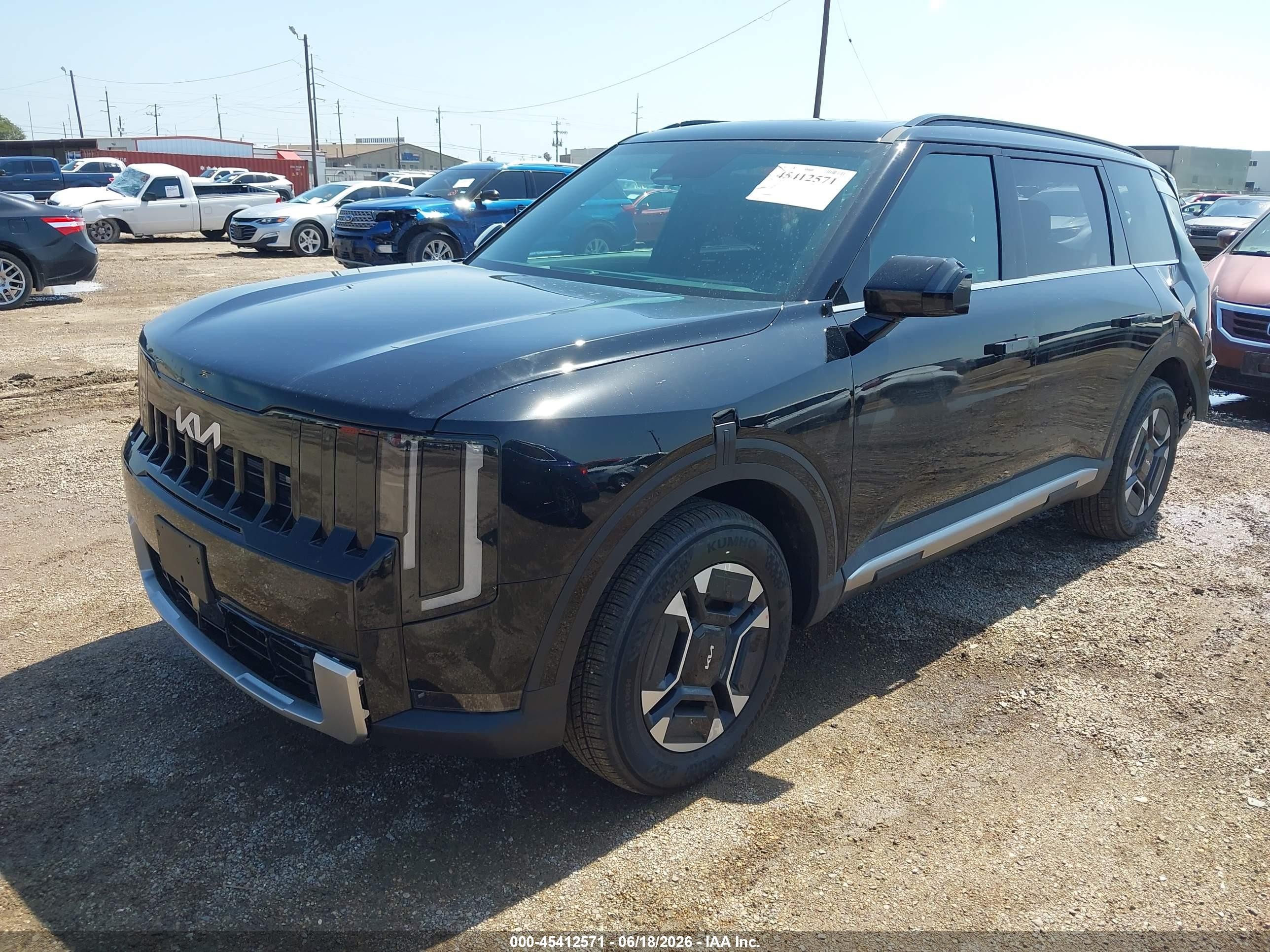 2027 Kia Telluride VIN 5XYPCESA7VG028033 IAAI salvage auction — Rear End, Original (Texas), sold $20,100 on 2026-09-25 (photo 2)