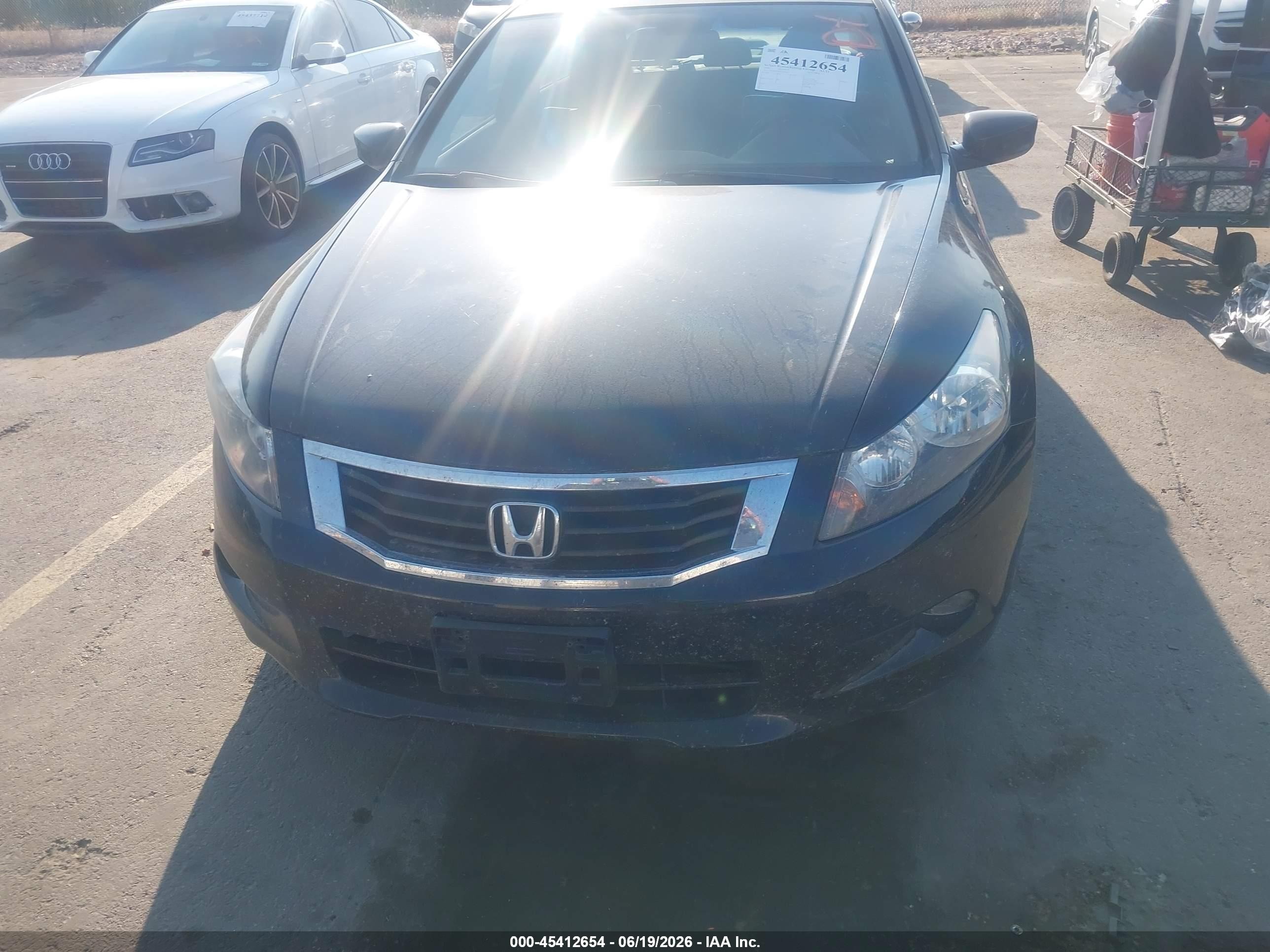 2008 Honda Accord VIN 1HGCP36808A007819 IAAI salvage auction — Front & Rear, Clear (Idaho), sold $575 on 2026-07-09 (photo 6)