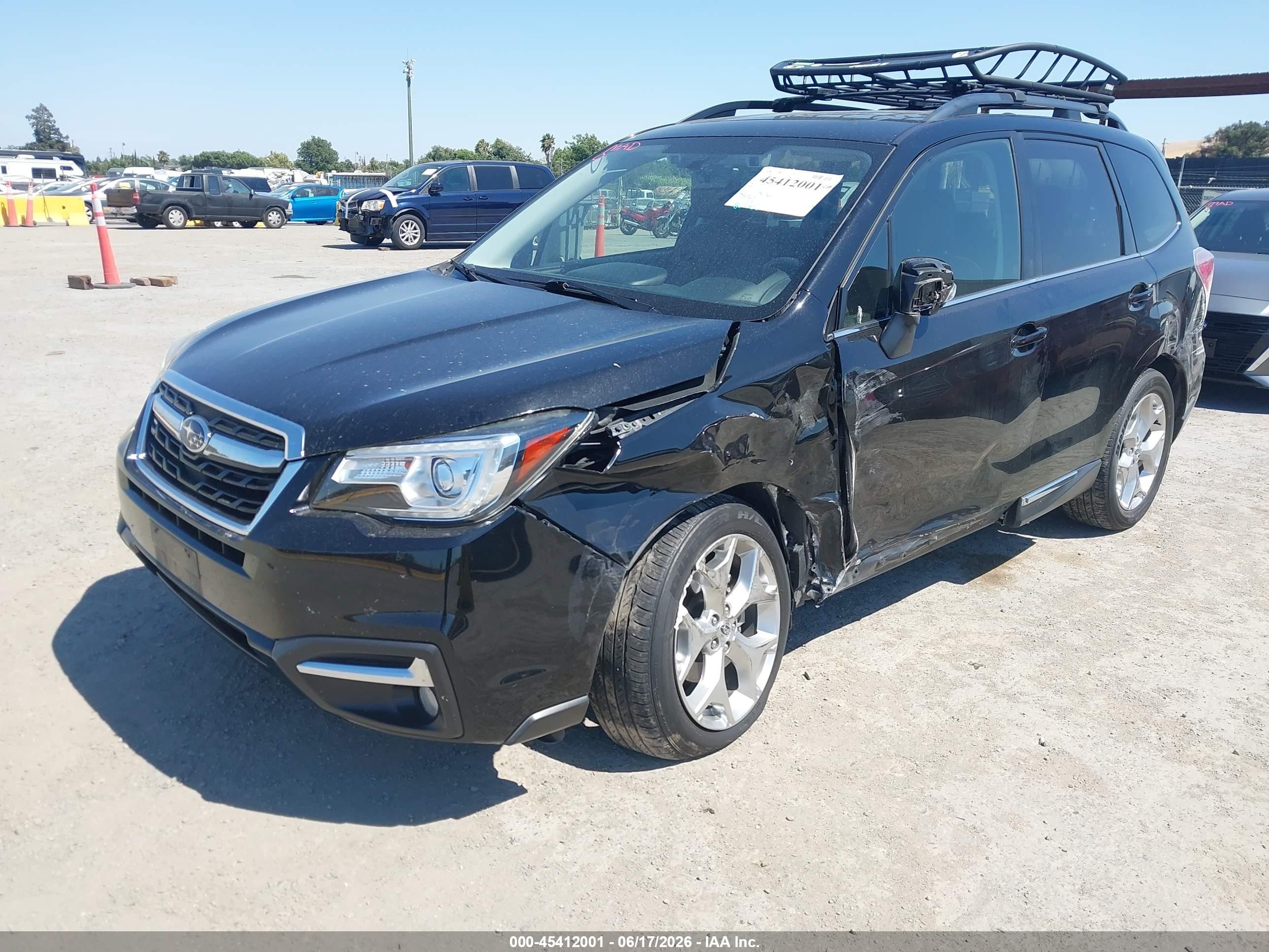 2018 Subaru Forester VIN JF2SJAWC1JH414776 IAAI salvage auction — Unknown, Salvage (California), sold $4,300 on 2026-07-06 (photo 2)