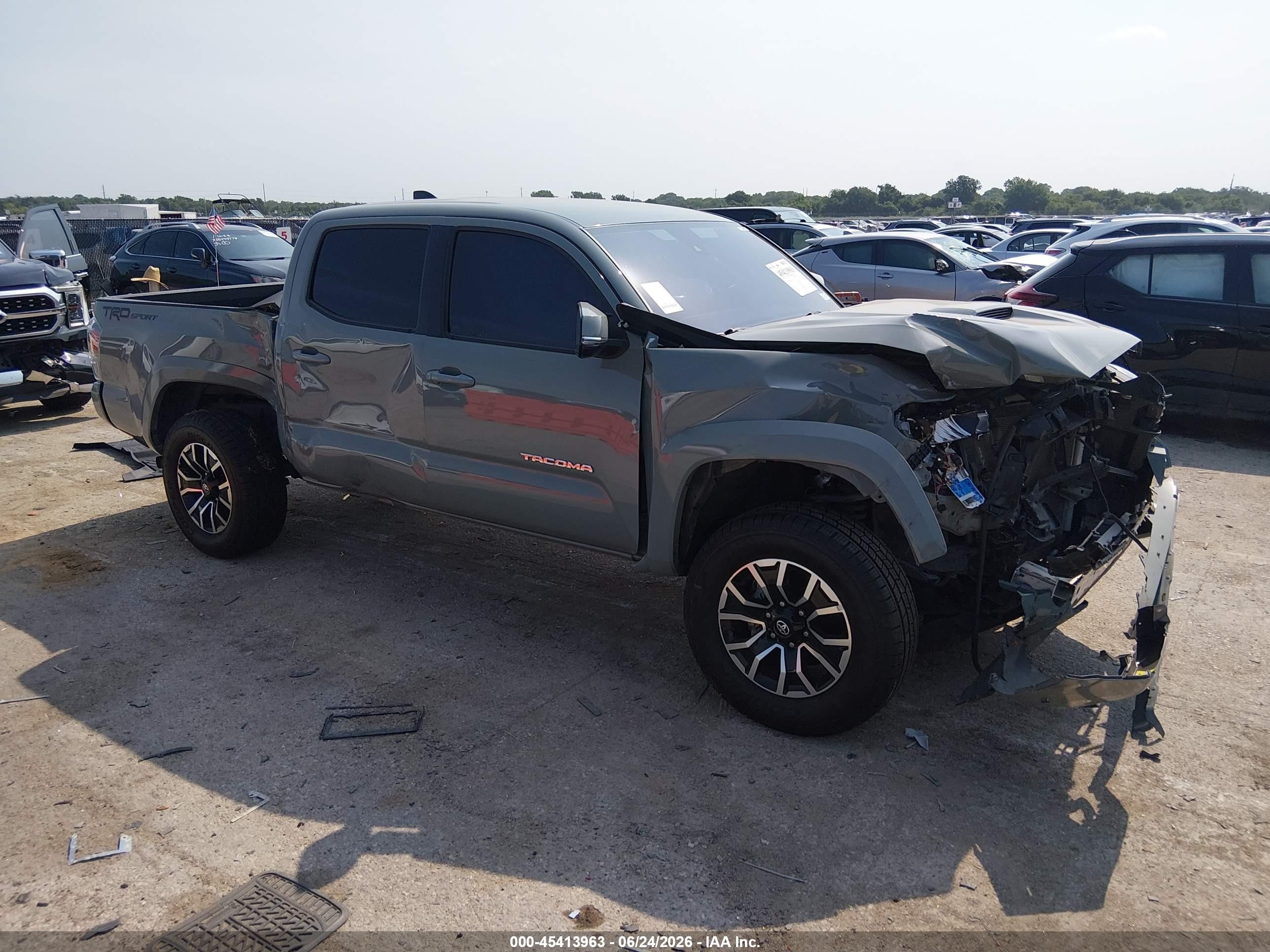 2023 Toyota Tacoma VIN 3TMAZ5CN0PM211642 — IAAI salvage auction photo