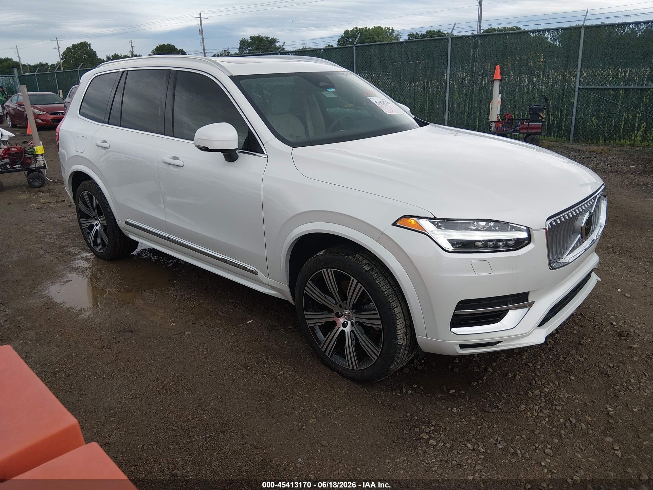 2024 Volvo XC90 Recharge VIN YV4H60CK5R1153900 IAAI salvage auction — Electrical, Salvage (Kansas), sold $20,700 on 2026-08-14 (photo 1)