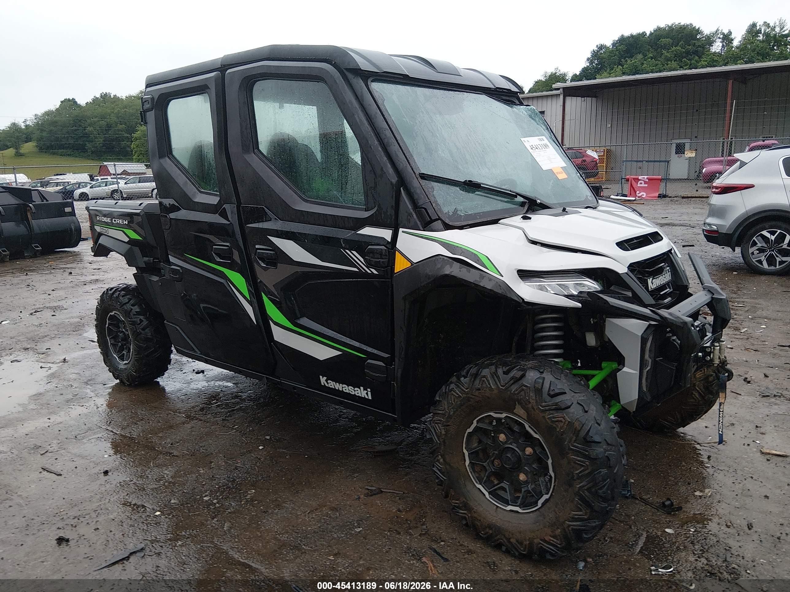2025 Kawasaki KWT1000 VIN JKAWTCE15SB500144 — IAAI salvage auction photo