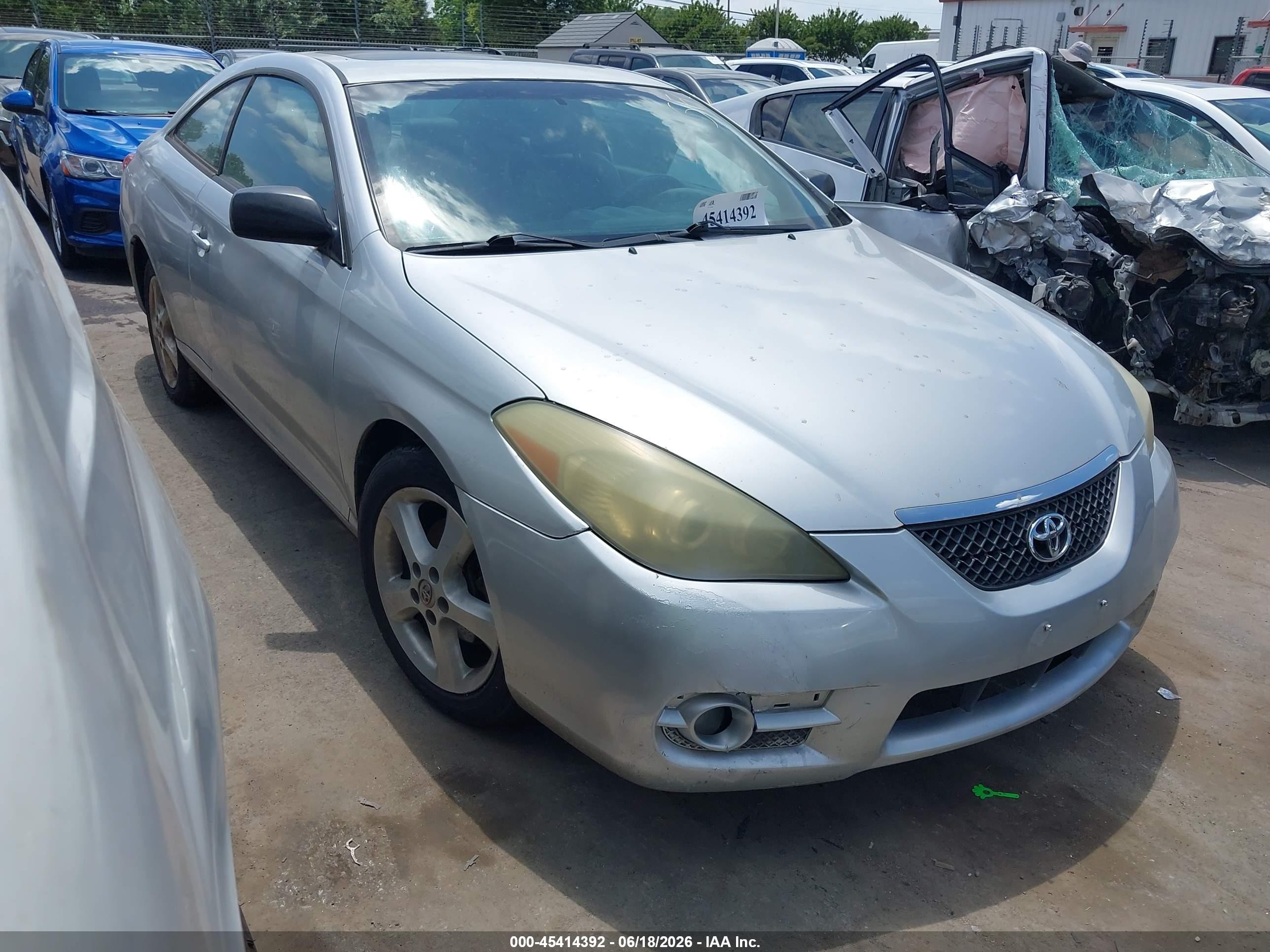 2007 Toyota Camry VIN 4T1CA30P57U128399 IAAI salvage auction — Front End, Salvage (North Carolina), sold $1,700 on 2026-07-12 (photo 1)
