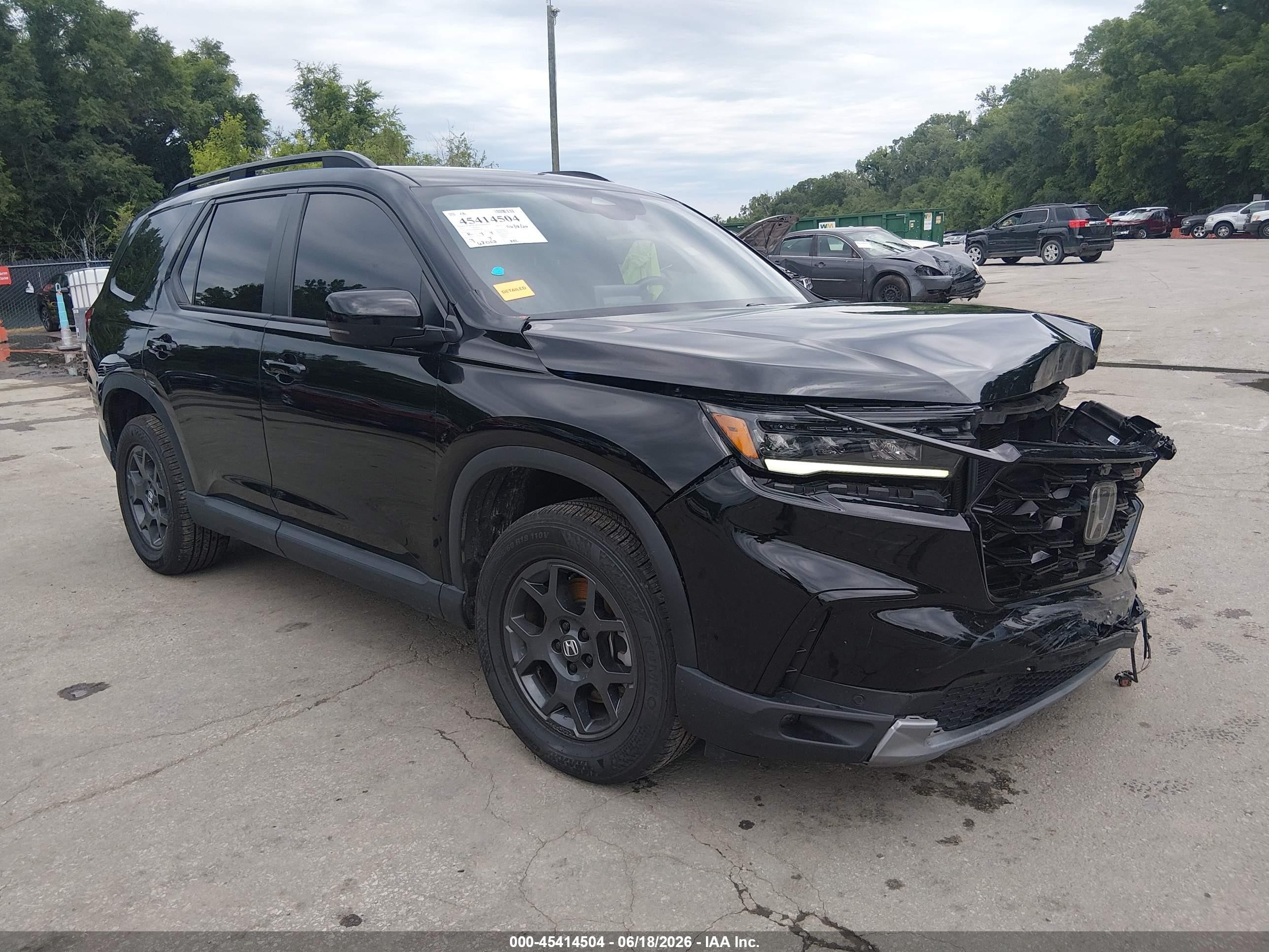 2023 Honda Pilot VIN 5FNYG1H69PB051666 — IAAI salvage auction photo
