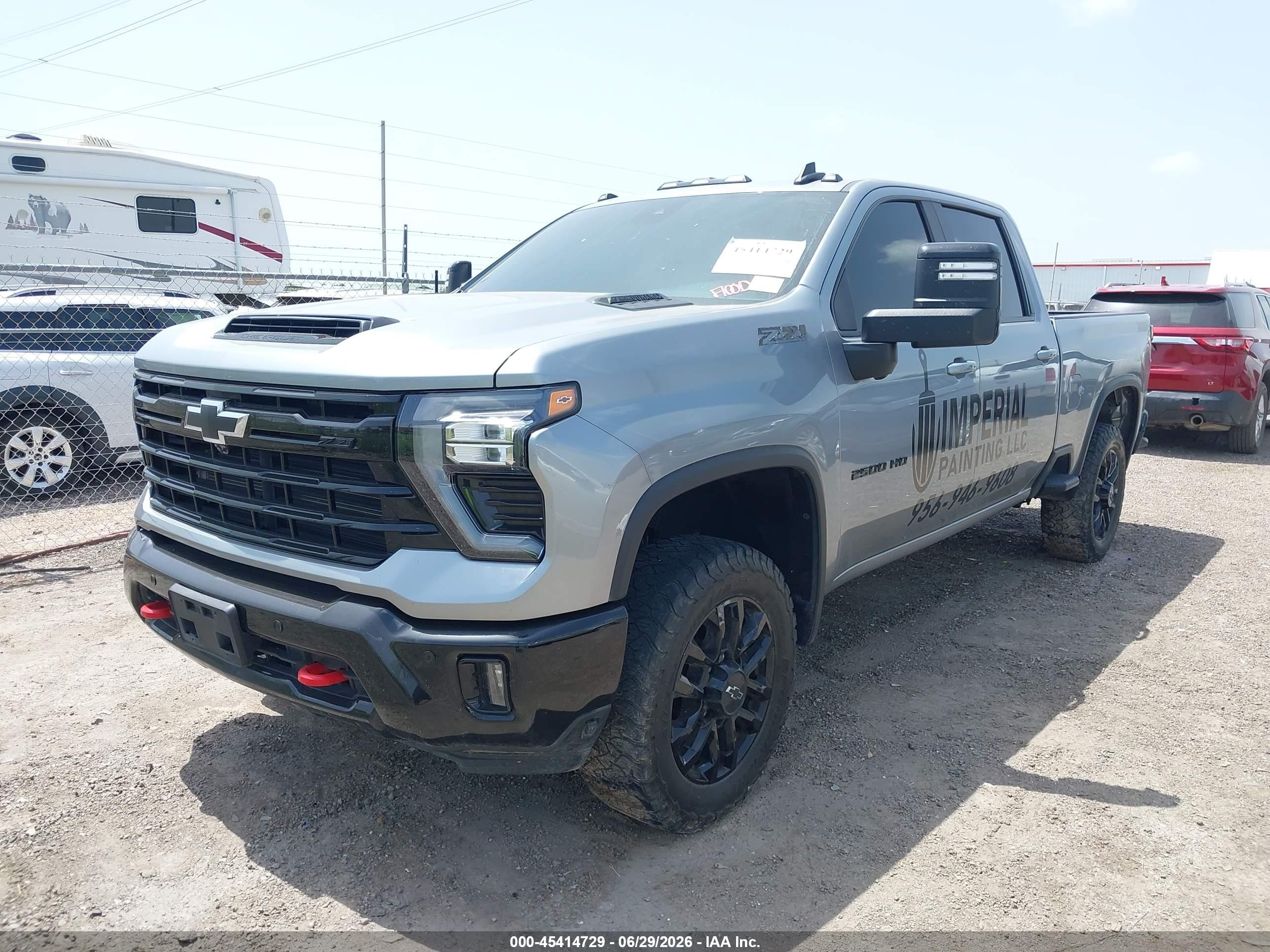 2025 Chevrolet Silverado 2500 VIN 1GC4KNEYXSF101683 — IAAI salvage auction photo
