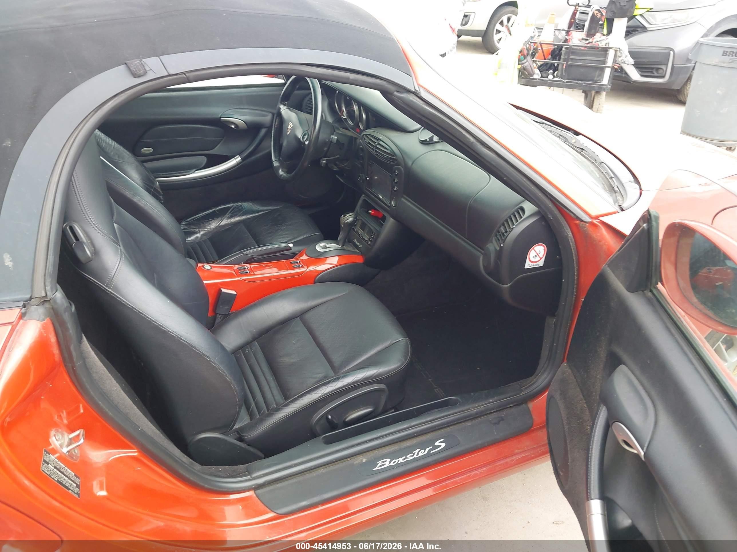 2002 Porsche Boxster VIN WP0CB29872U663587 IAAI salvage auction — Normal Wear, Original (Texas), sold $2,500 on 2026-06-30 (photo 5)
