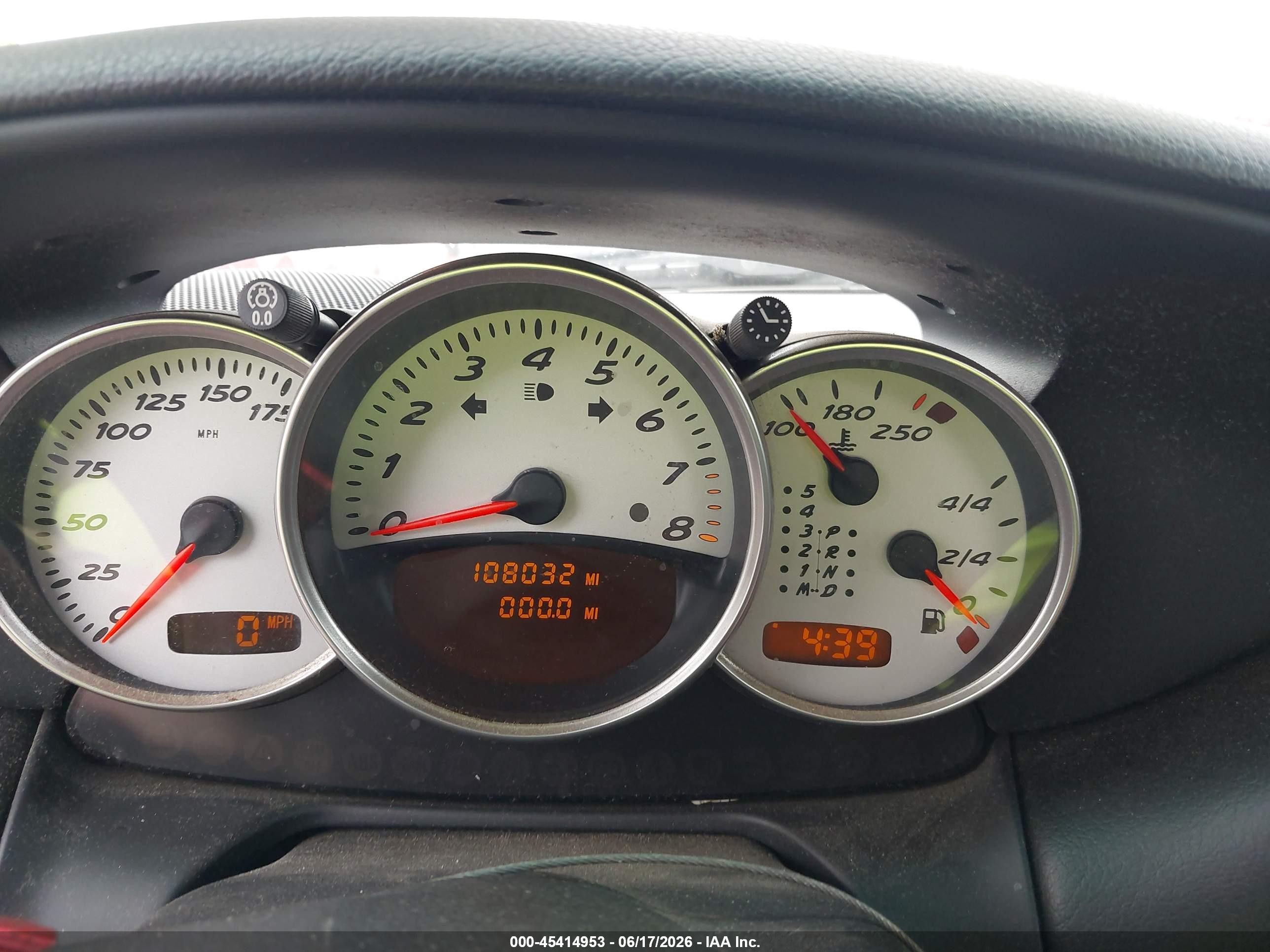 2002 Porsche Boxster VIN WP0CB29872U663587 IAAI salvage auction — Normal Wear, Original (Texas), sold $2,500 on 2026-06-30 (photo 7)