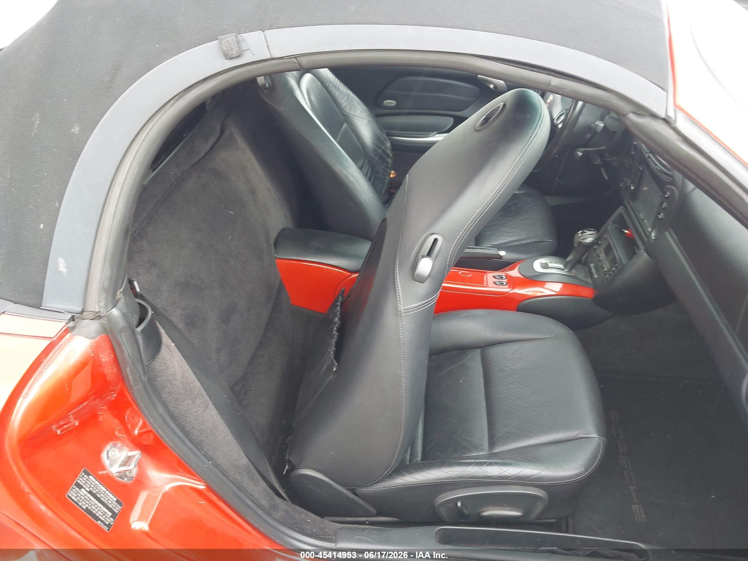 2002 Porsche Boxster VIN WP0CB29872U663587 IAAI salvage auction — Normal Wear, Original (Texas), sold $2,500 on 2026-06-30 (photo 8)