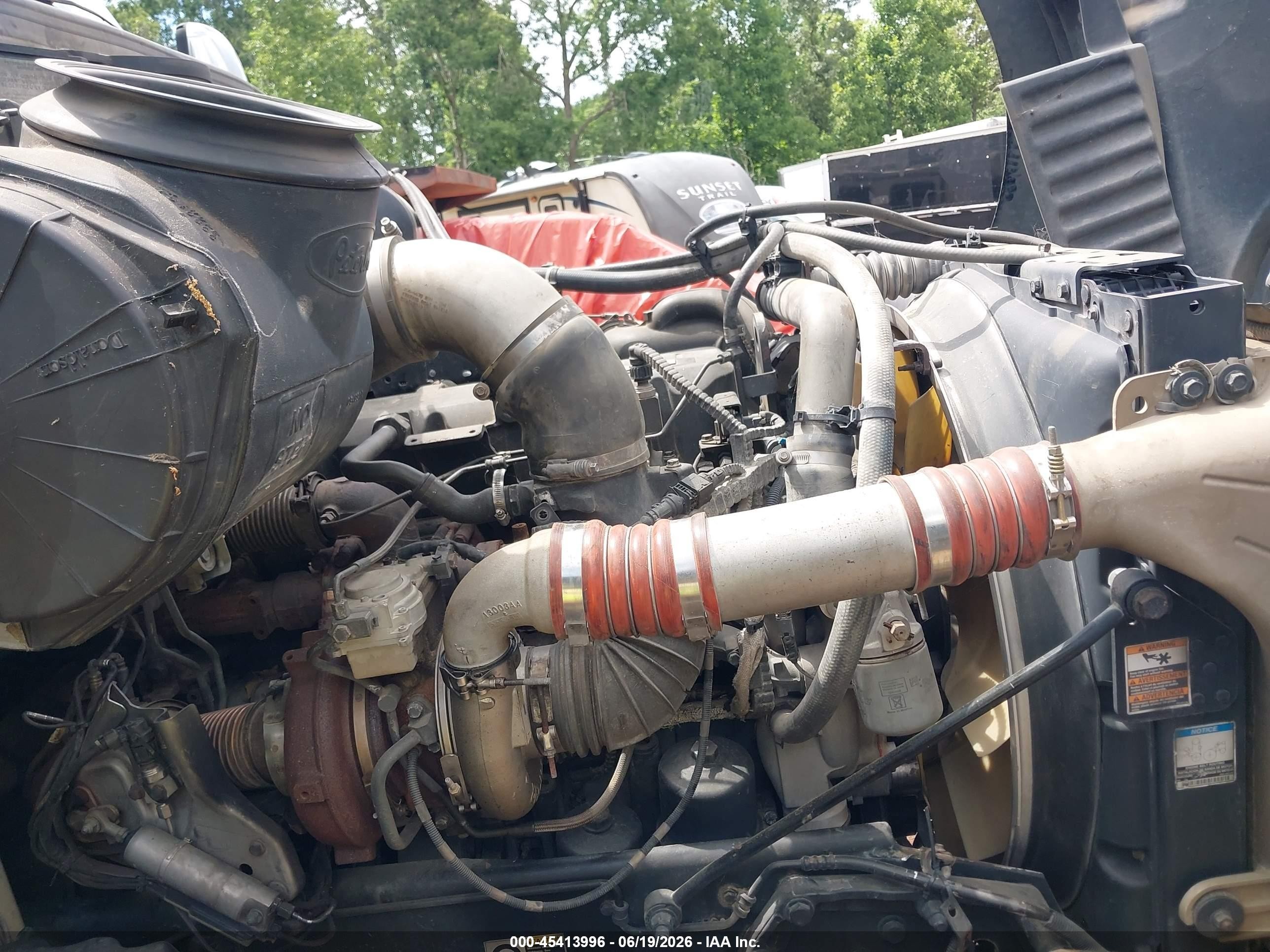 2012 Peterbilt 587 VIN 1XP4DP9X2CD121610 IAAI salvage auction — Repossession, Clear (South Carolina), sold $125 on 2026-08-26 (photo 9)