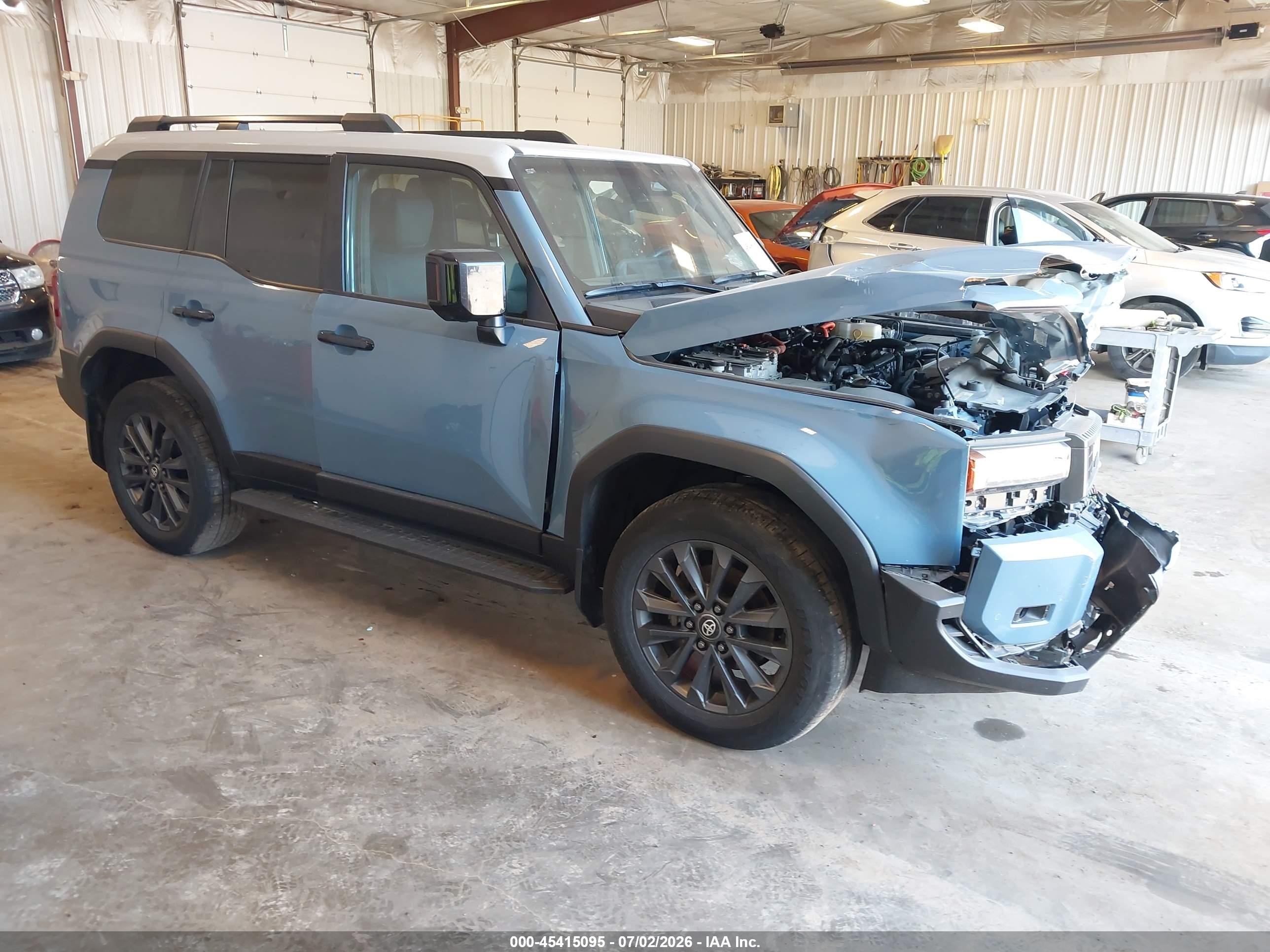 2024 Toyota Land Cruiser VIN JTEABFAJ9RK014372 — IAAI salvage auction photo