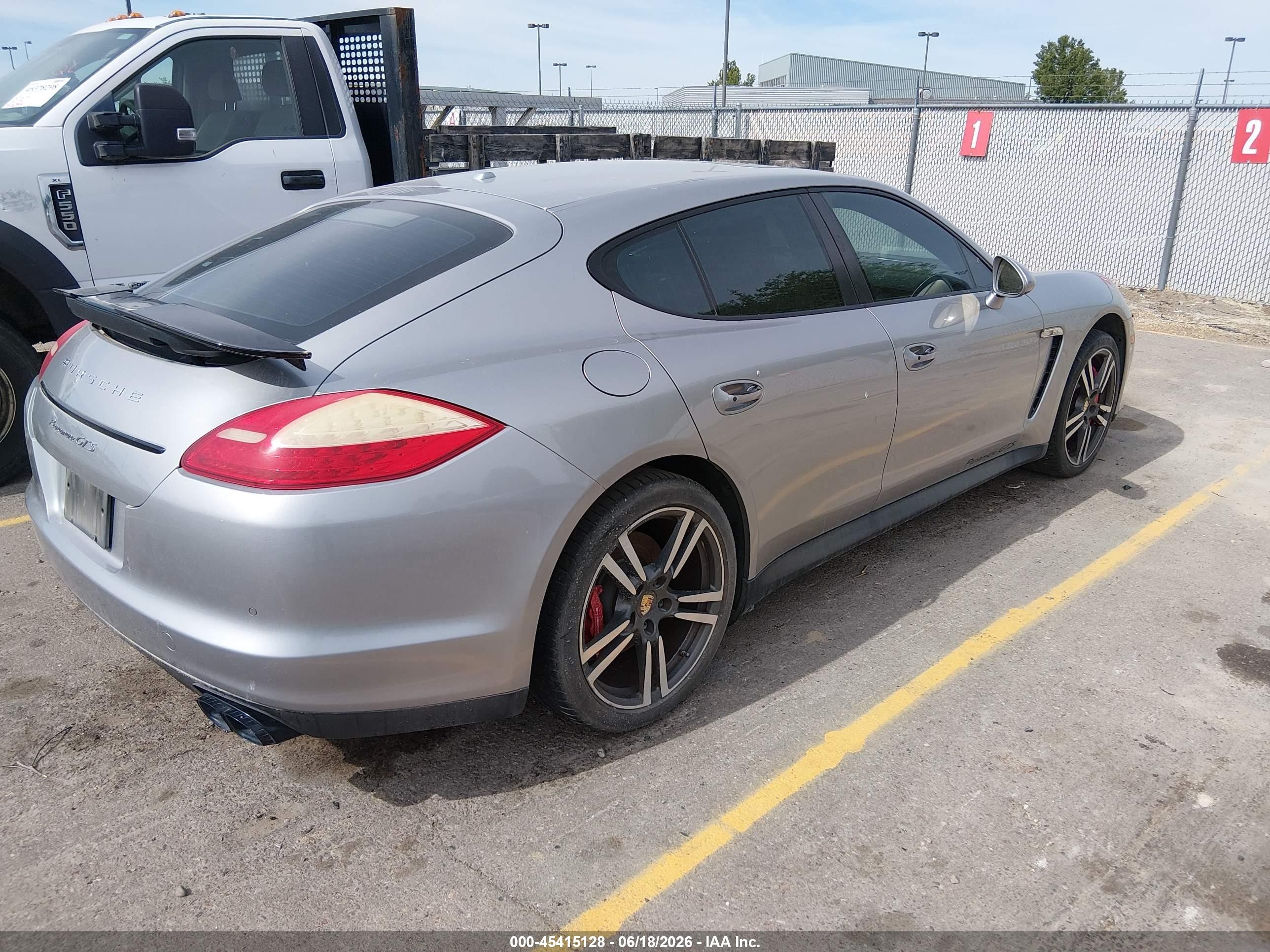 2013 Porsche Panamera VIN WP0AF2A71DL075143 IAAI salvage auction — All Over, Clear (Idaho), sold $2,250 on 2026-07-01 (photo 4)