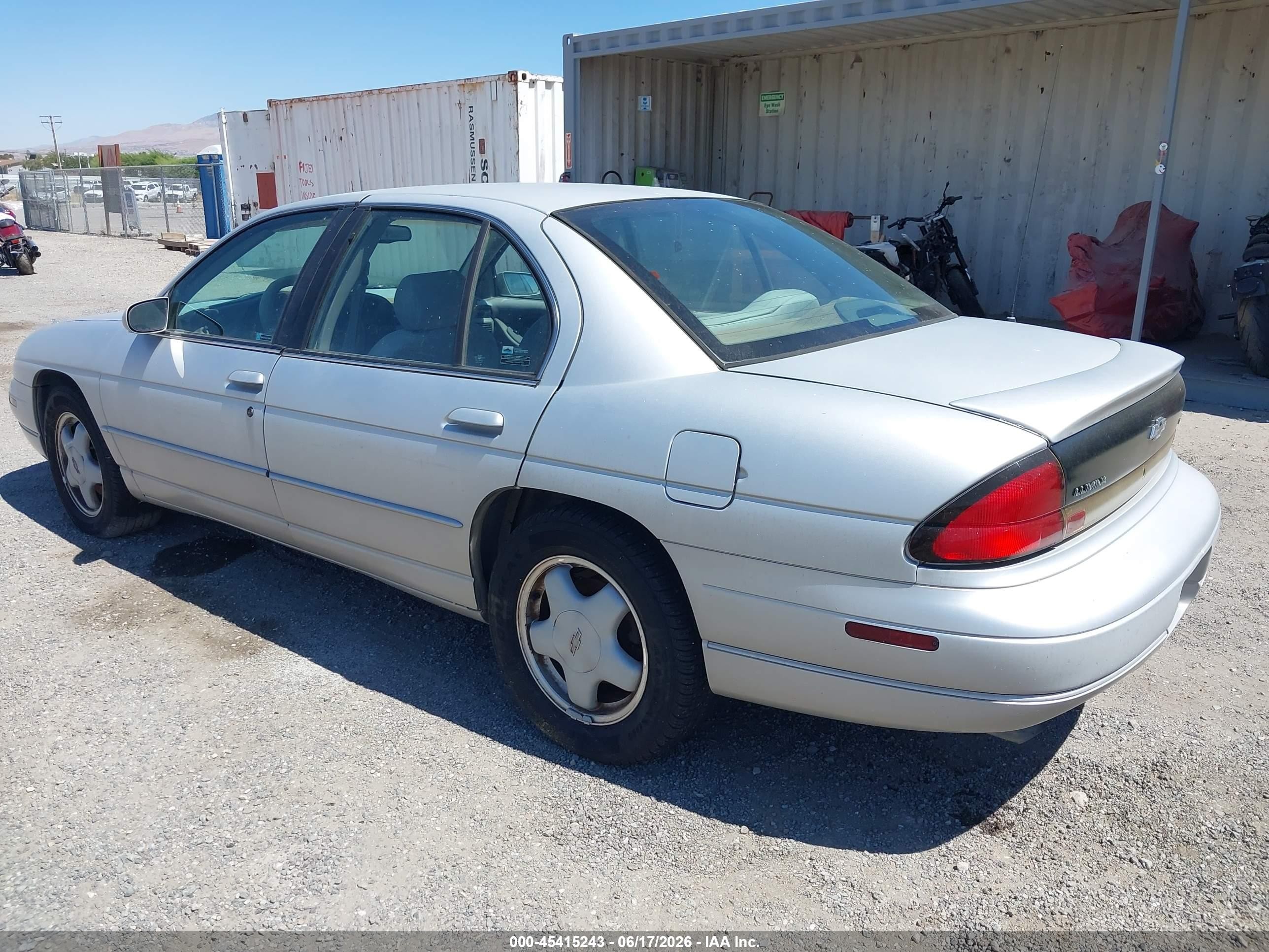 1999 Chevrolet Lumina VIN 2G1WN52K3X9194409 IAAI salvage auction — Normal Wear, Clear (California), sold $100 on 2026-07-09 (photo 3)