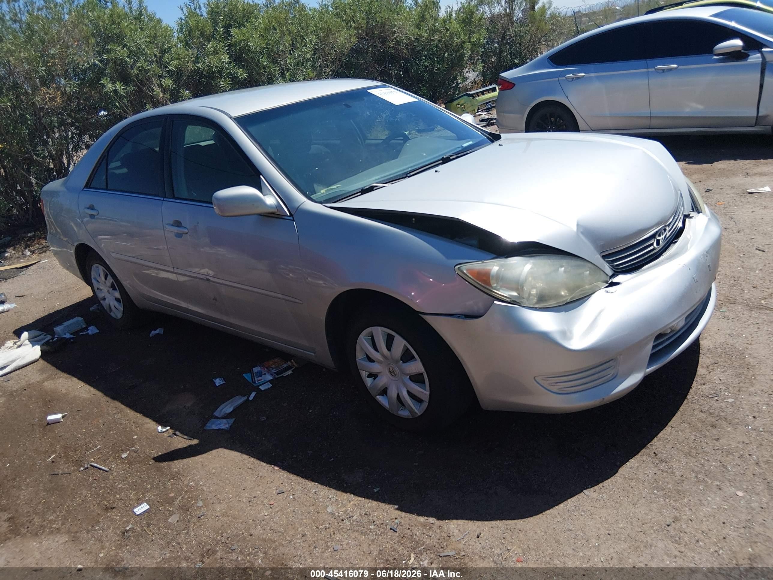 2006 Toyota Camry VIN 4T1BE32K36U134248 IAAI salvage auction — Front End, Salvage (Arizona), sold $1,475 on 2026-07-09 (photo 1)