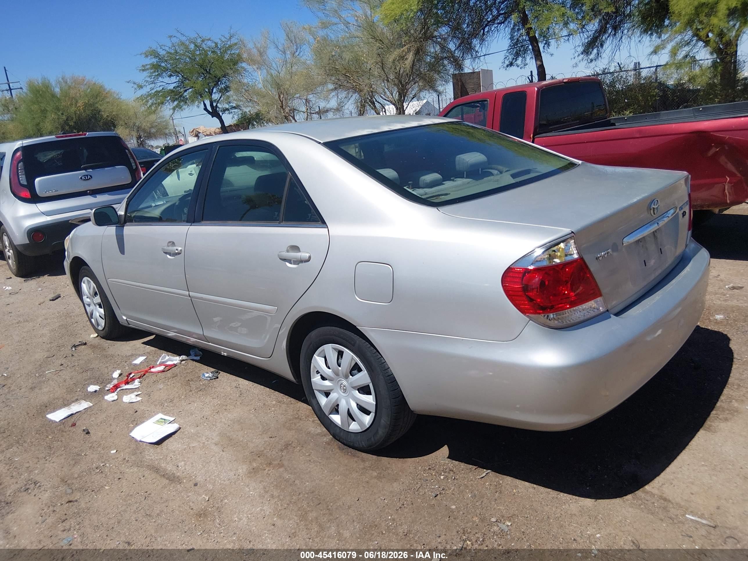 2006 Toyota Camry VIN 4T1BE32K36U134248 IAAI salvage auction — Front End, Salvage (Arizona), sold $1,475 on 2026-07-09 (photo 3)
