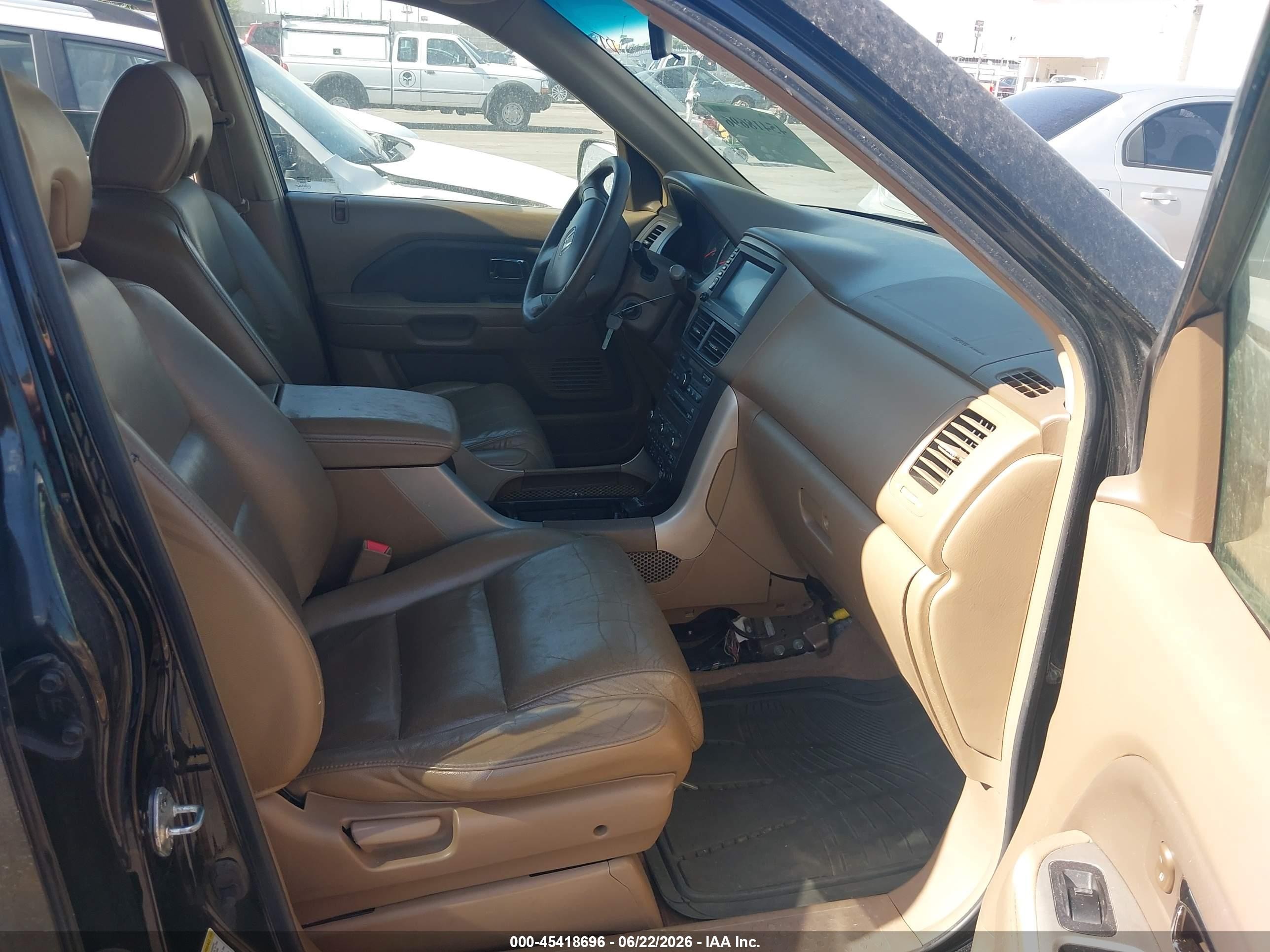 2007 Honda Pilot VIN 5FNYF18797B032885 IAAI salvage auction — Normal Wear, Clear (Utah), sold $350 on 2026-07-09 (photo 5)