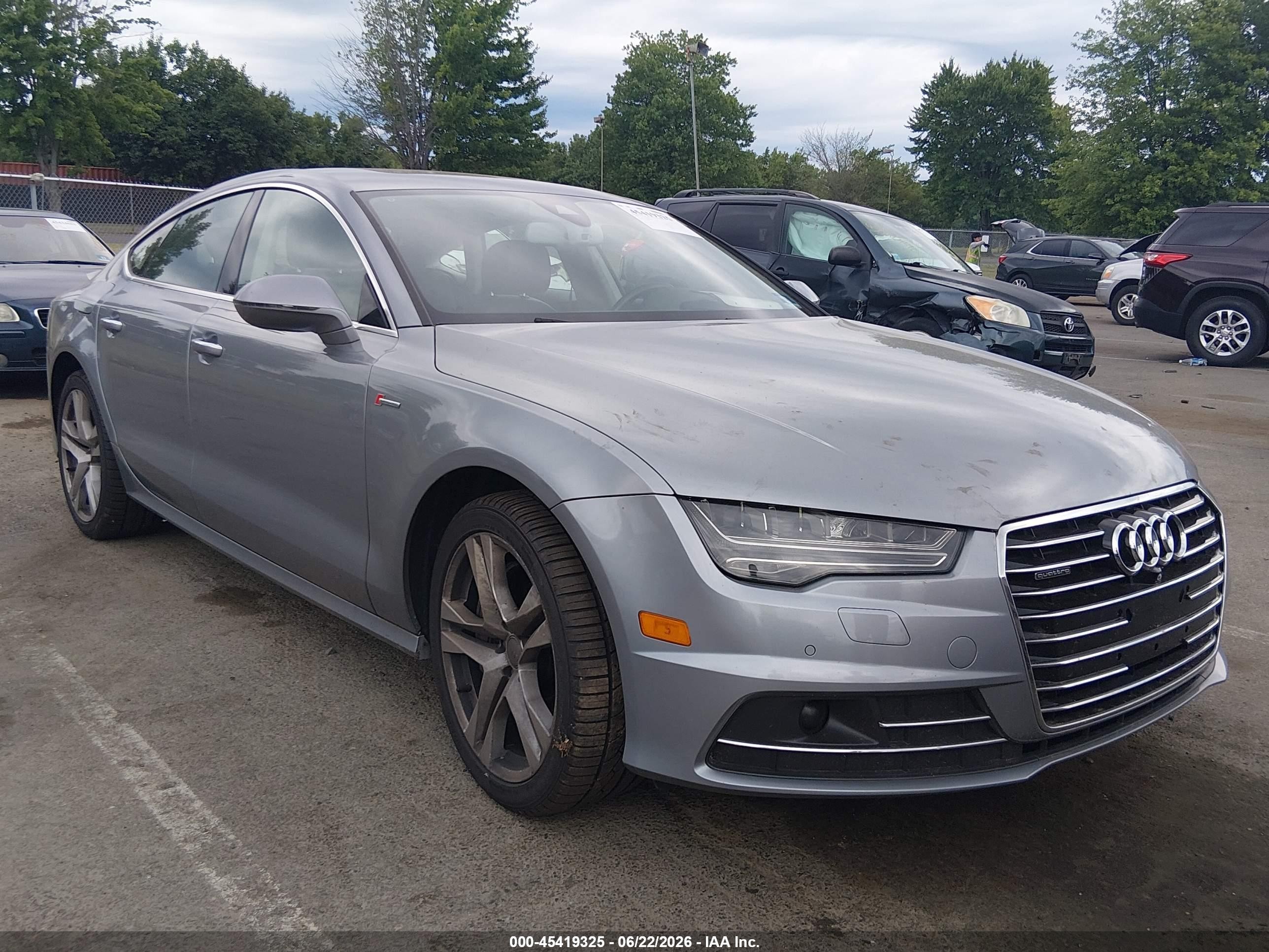 2018 Audi A7 VIN WAU23AFC6JN088433 — IAAI salvage auction photo