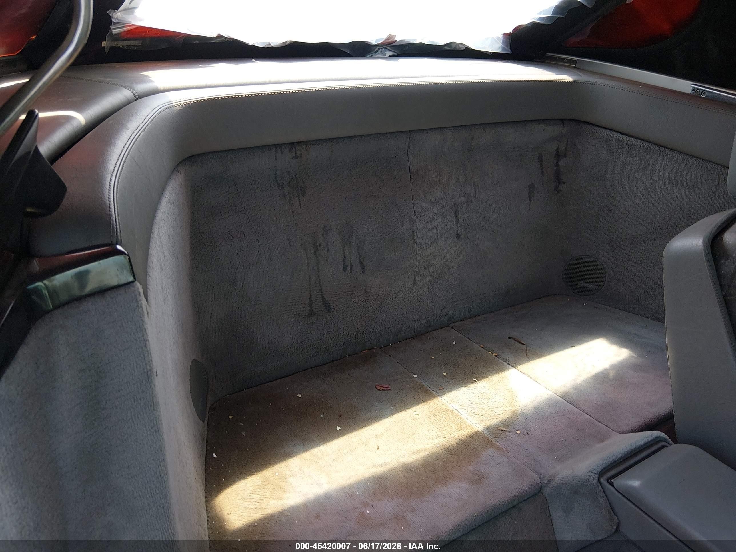 1995 Mercedes-Benz SL-Class VIN WDBFA67E0SF125607 IAAI salvage auction — Normal Wear, Clear - Dealer Only (California), sold $3,000 on 2026-07-02 (photo 8)
