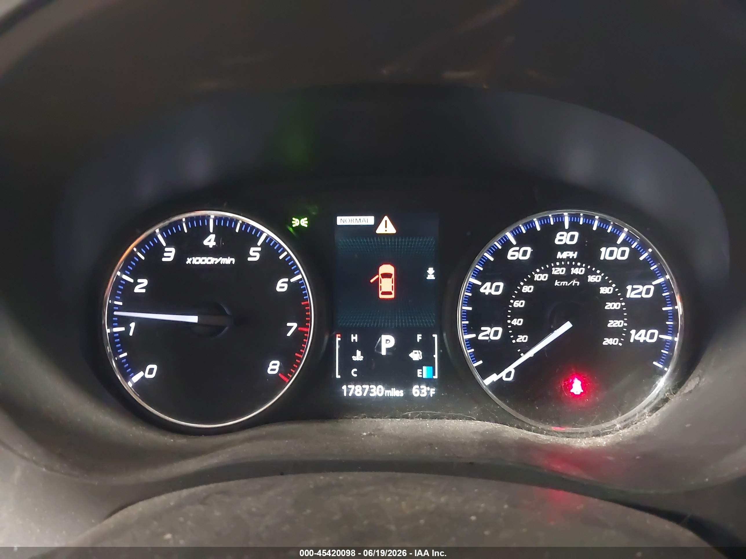 2016 Mitsubishi Outlander VIN JA4JZ4AX1GZ013126 IAAI salvage auction — Front End, Salvage (North Dakota), sold $1,325 on 2026-09-25 (photo 7)