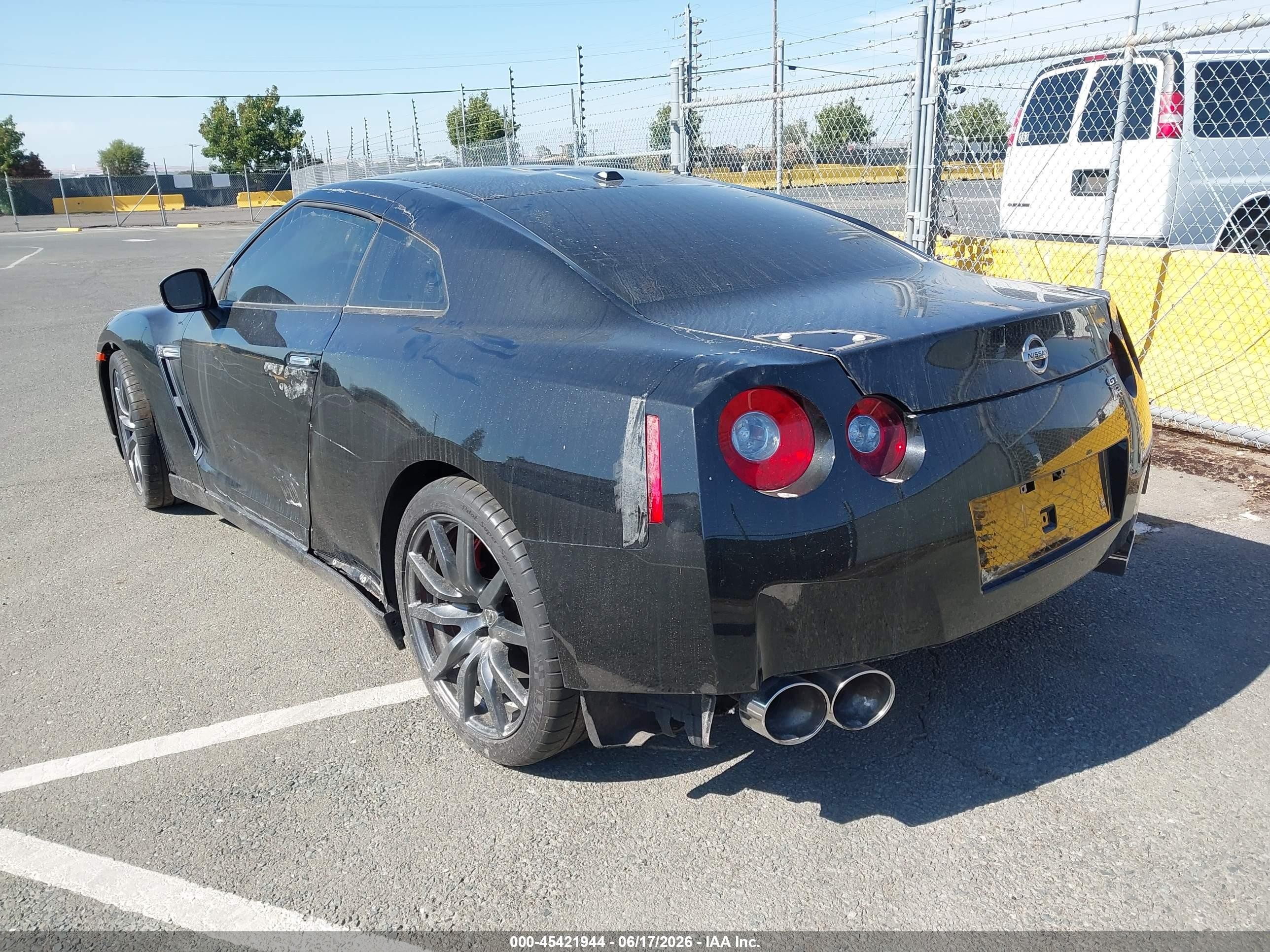 2016 Nissan GT-R VIN JN1AR5EF6GM290562 IAAI salvage auction — Top/Roof, Salvage (Nevada), sold $16,100 on 2026-07-02 (photo 3)
