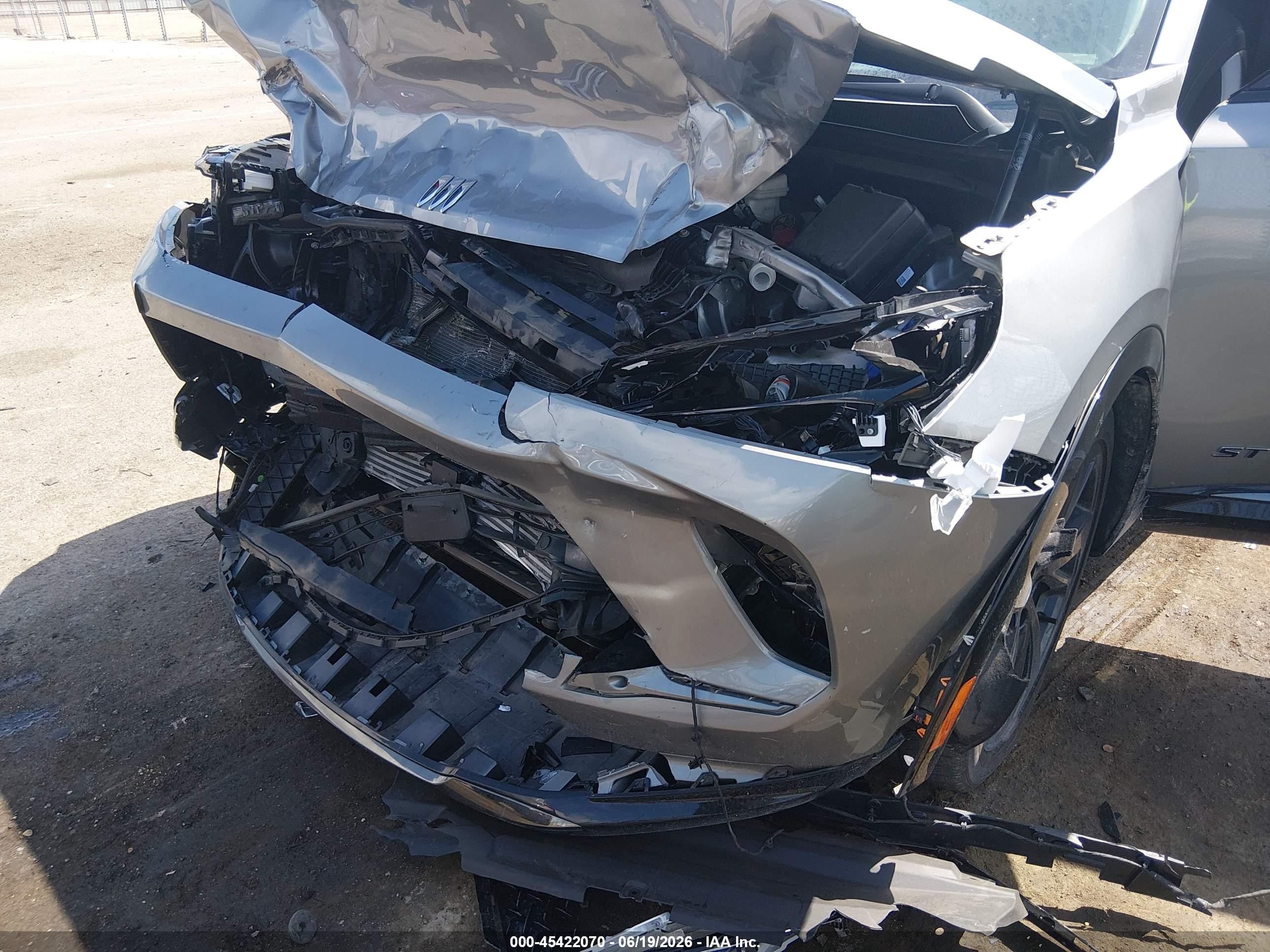 2024 Buick Envision VIN LRBFZPE49RD015993 IAAI salvage auction — Front End, Salvage (Louisiana), sold $3,200 on 2026-09-08 (photo 6)