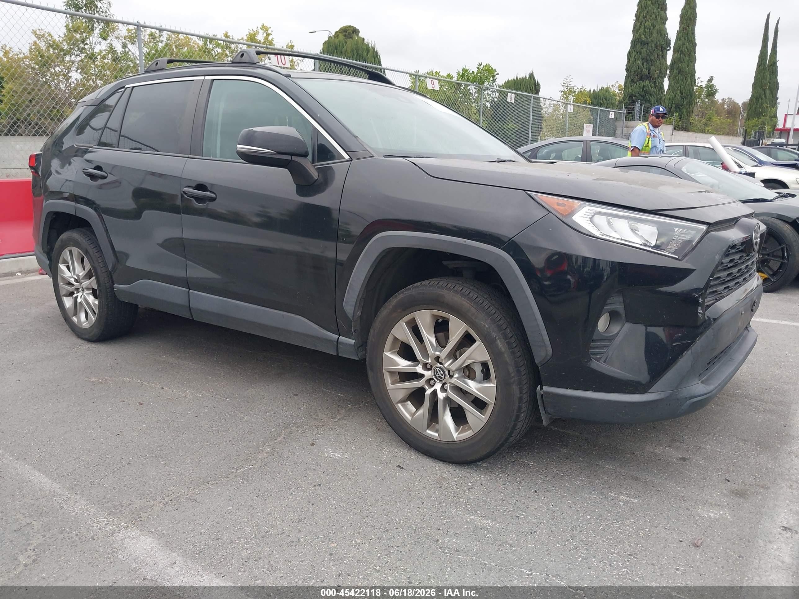2020 Toyota RAV4 VIN 2T3C1RFV5LW087511 IAAI salvage auction — Rear End, Salvage (California), sold $6,500 on 2026-07-02 (photo 1)