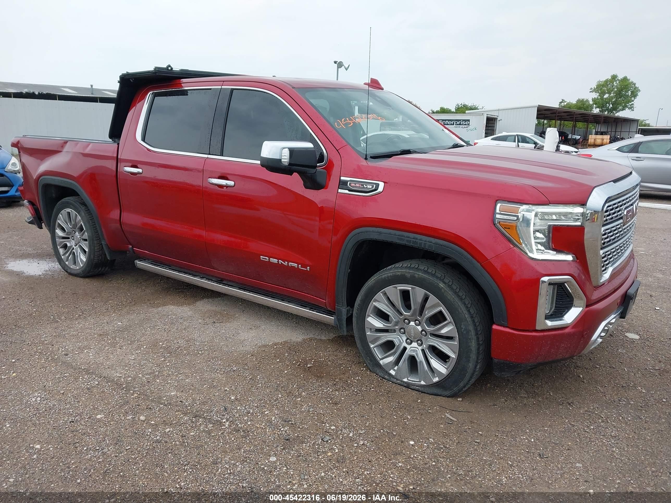 2022 GMC Sierra 1500 Limited VIN 1GTU9FEL9NZ190073 — IAAI salvage auction photo