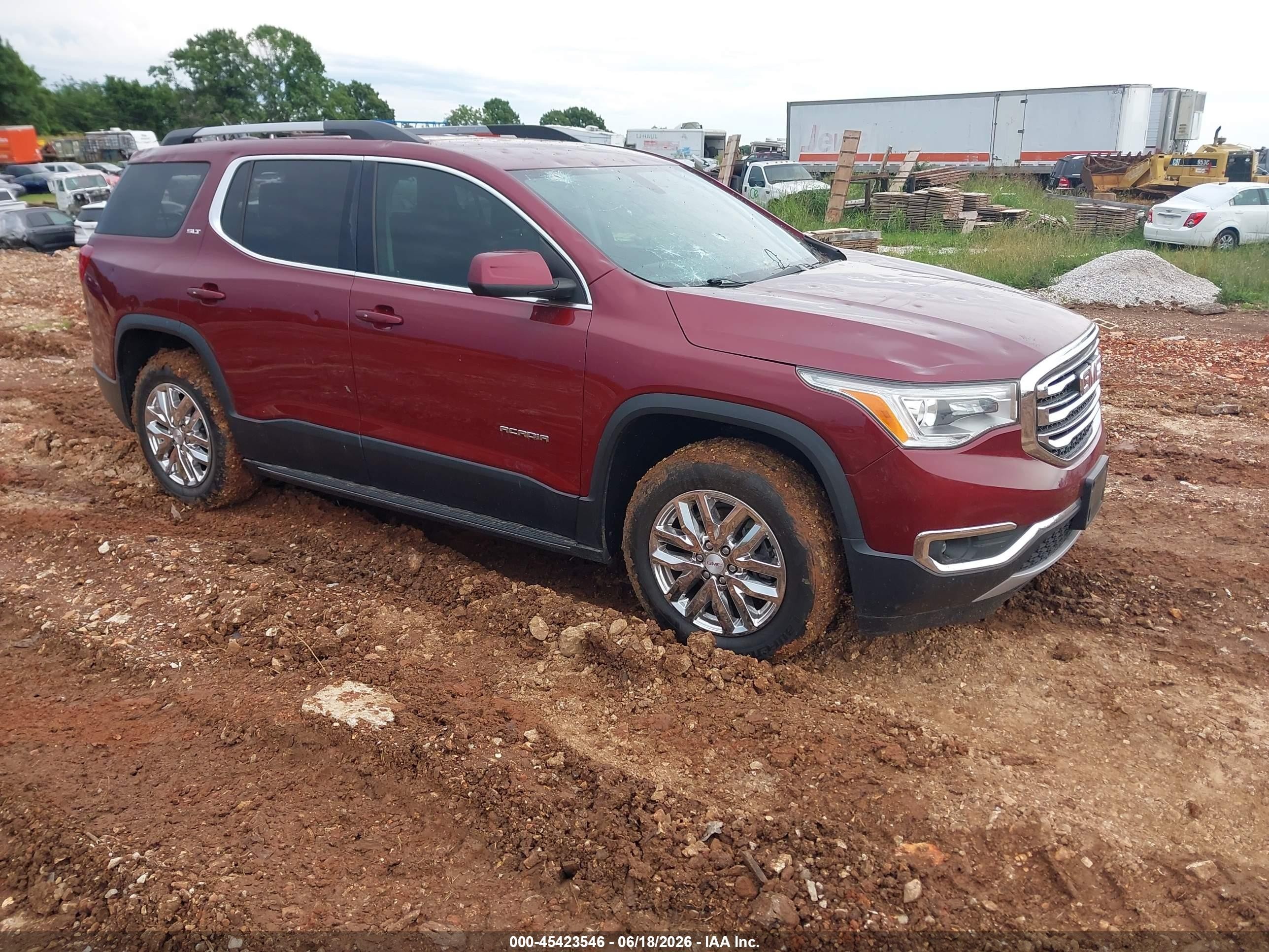 2018 Gmc Acadia VIN 1GKKNMLS0JZ195291 IAAI salvage auction — Hail, Clear (Missouri), sold $5,500 on 2026-10-05 (photo 1)