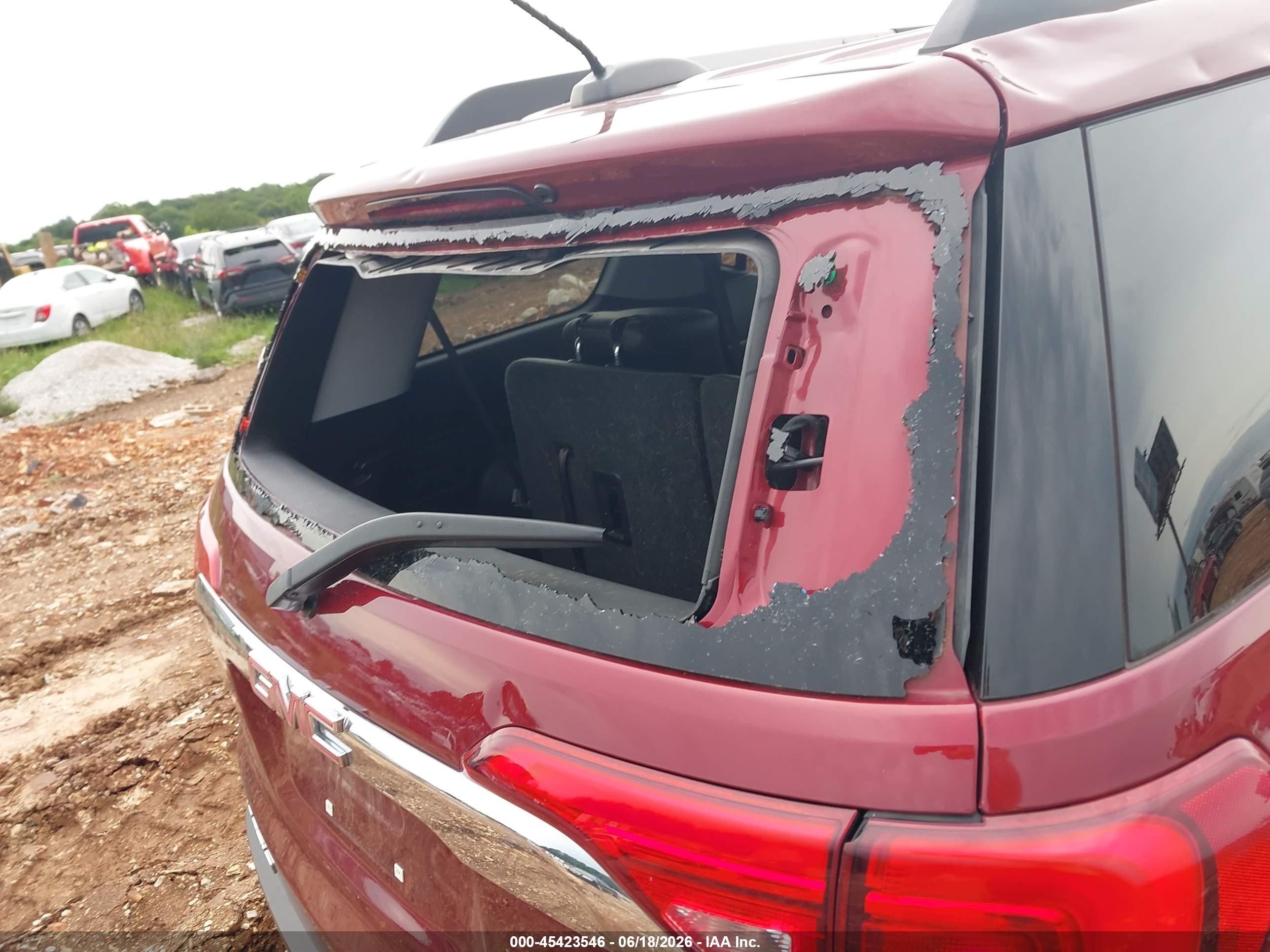2018 Gmc Acadia VIN 1GKKNMLS0JZ195291 IAAI salvage auction — Hail, Clear (Missouri), sold $5,500 on 2026-10-05 (photo 6)