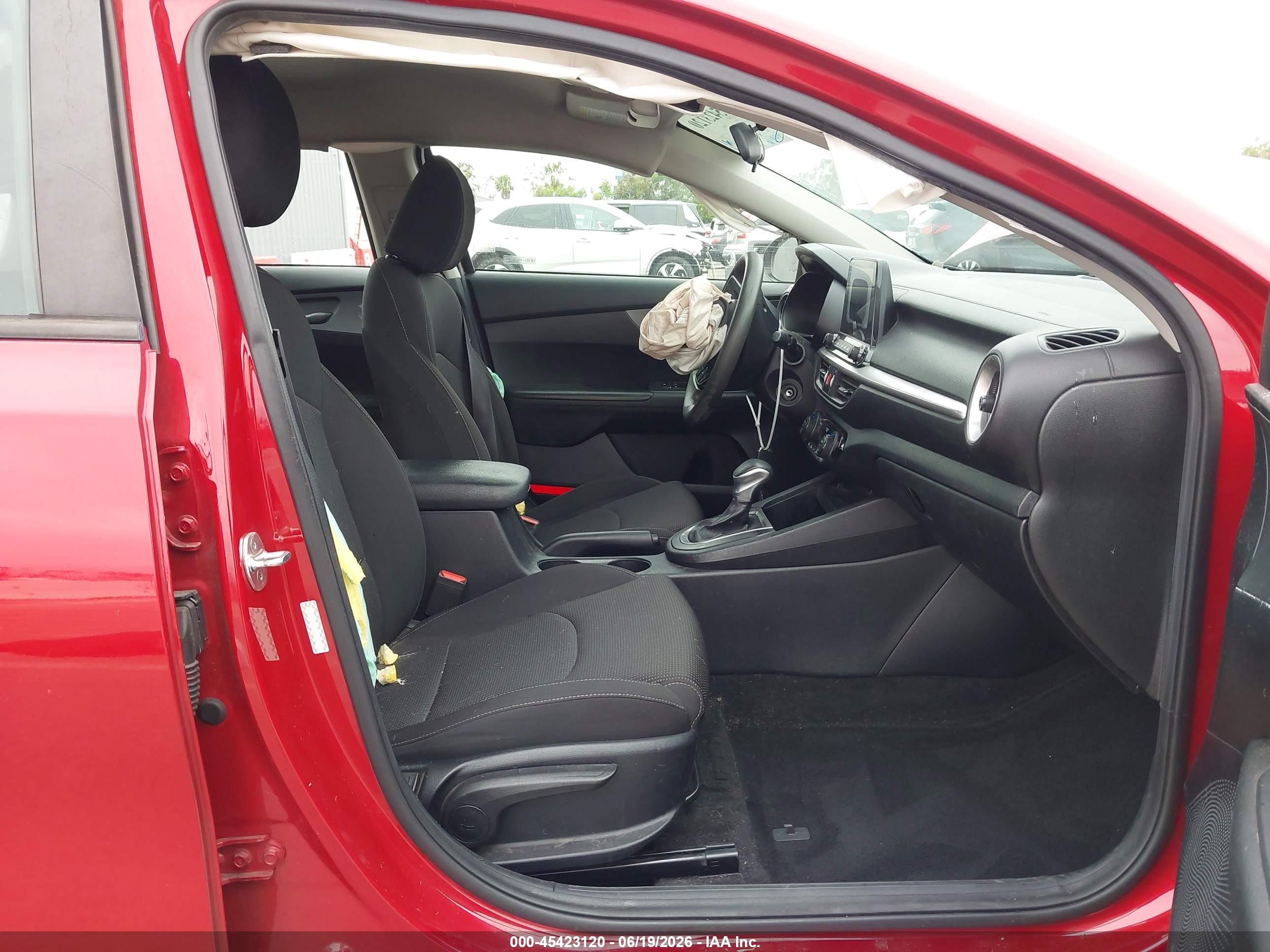 2019 Kia Forte VIN 3KPF24AD4KE109312 IAAI salvage auction — Front End, Salvage (California), sold $1,800 on 2026-07-06 (photo 5)