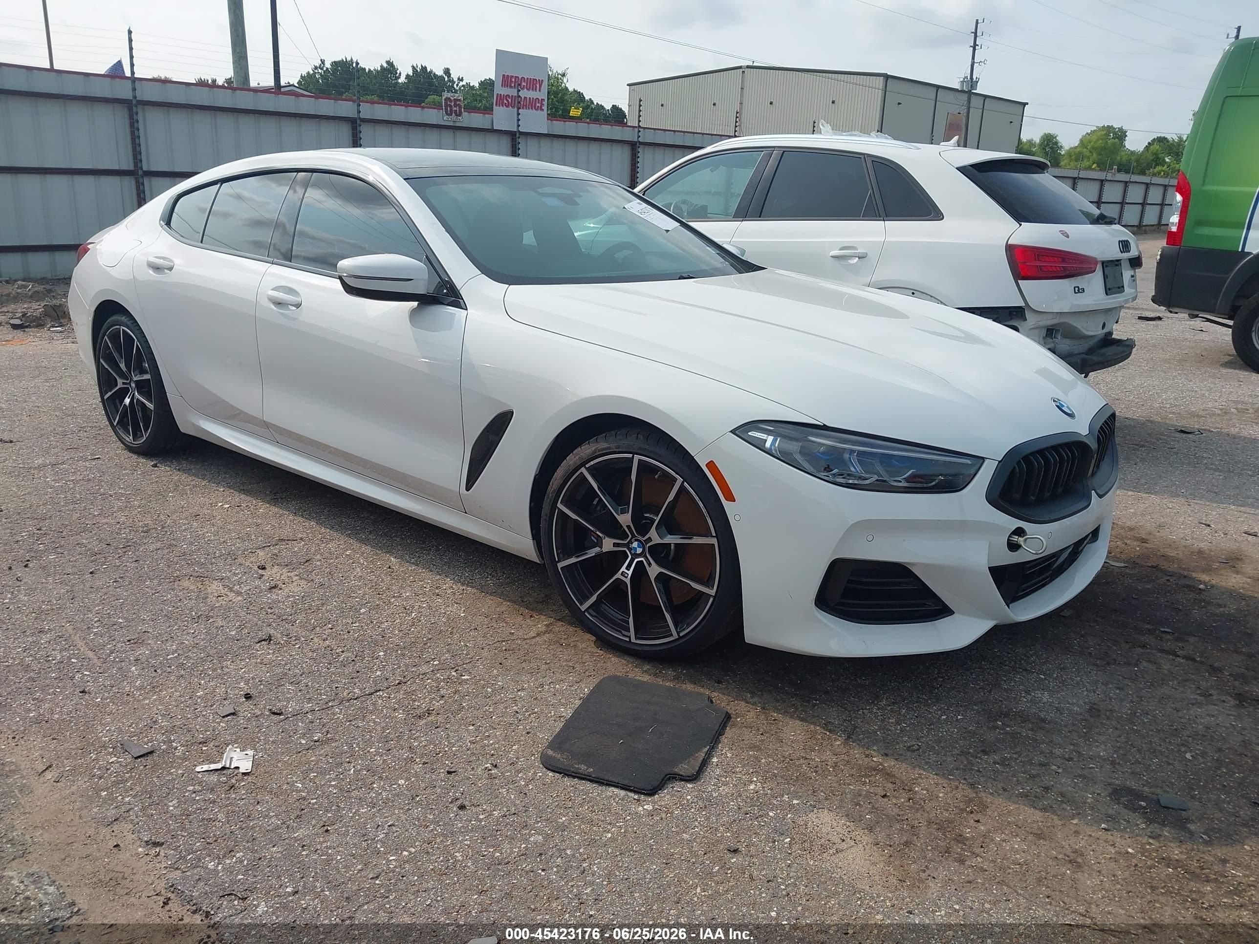 2024 BMW 8er VIN WBAGV2C00RCR92091 IAAI salvage auction — Electrical, Salvage (Texas), sold $31,150 on 2026-08-03 (photo 1)