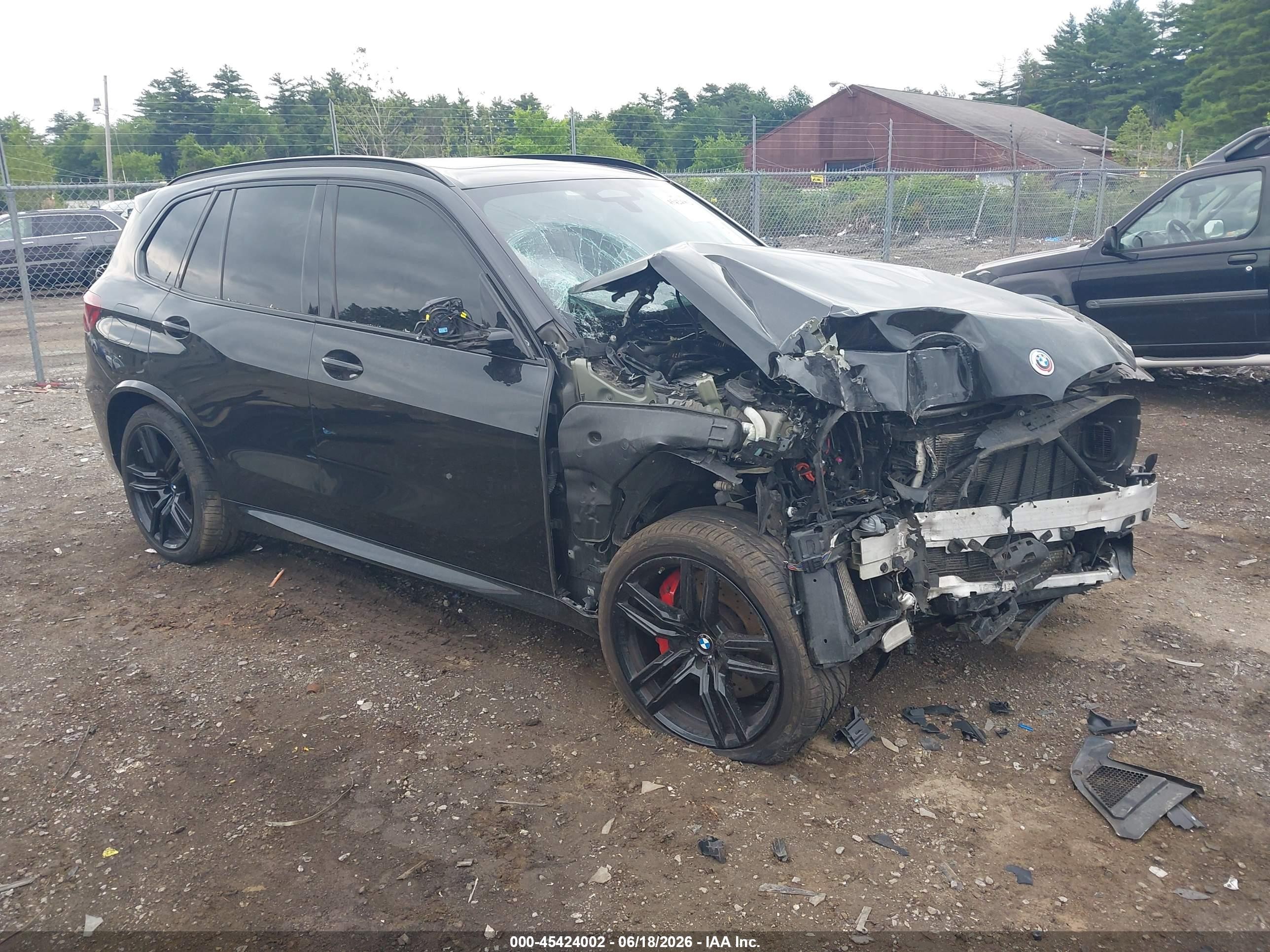 2023 BMW X5 VIN 5YMJU0C02P9P41817 — IAAI salvage auction photo