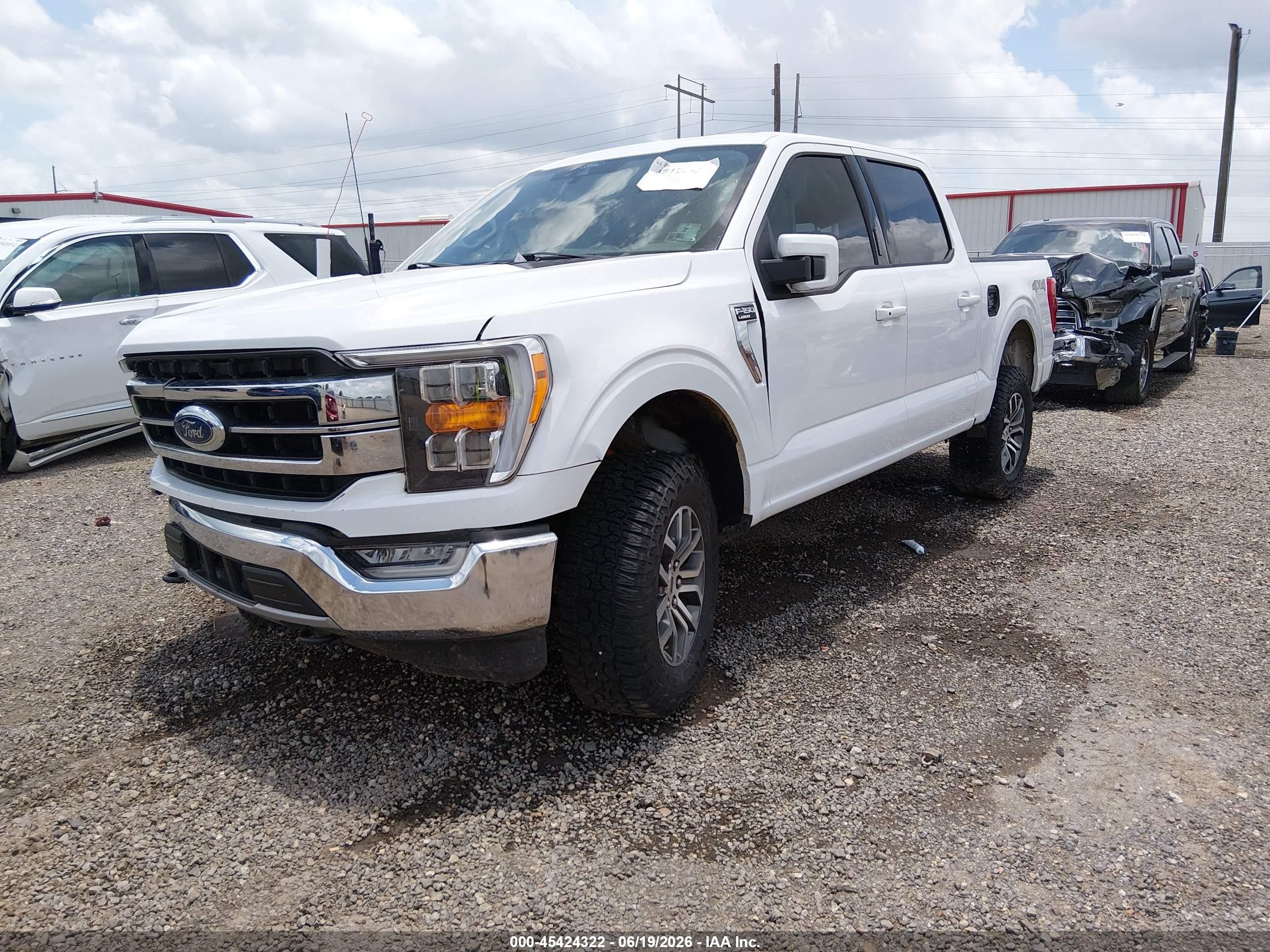 2022 Ford F-150 VIN 1FTFW1E87NFB22274 IAAI salvage auction — Unknown, Salvage (Louisiana), sold $11,000 on 2026-09-25 (photo 2)