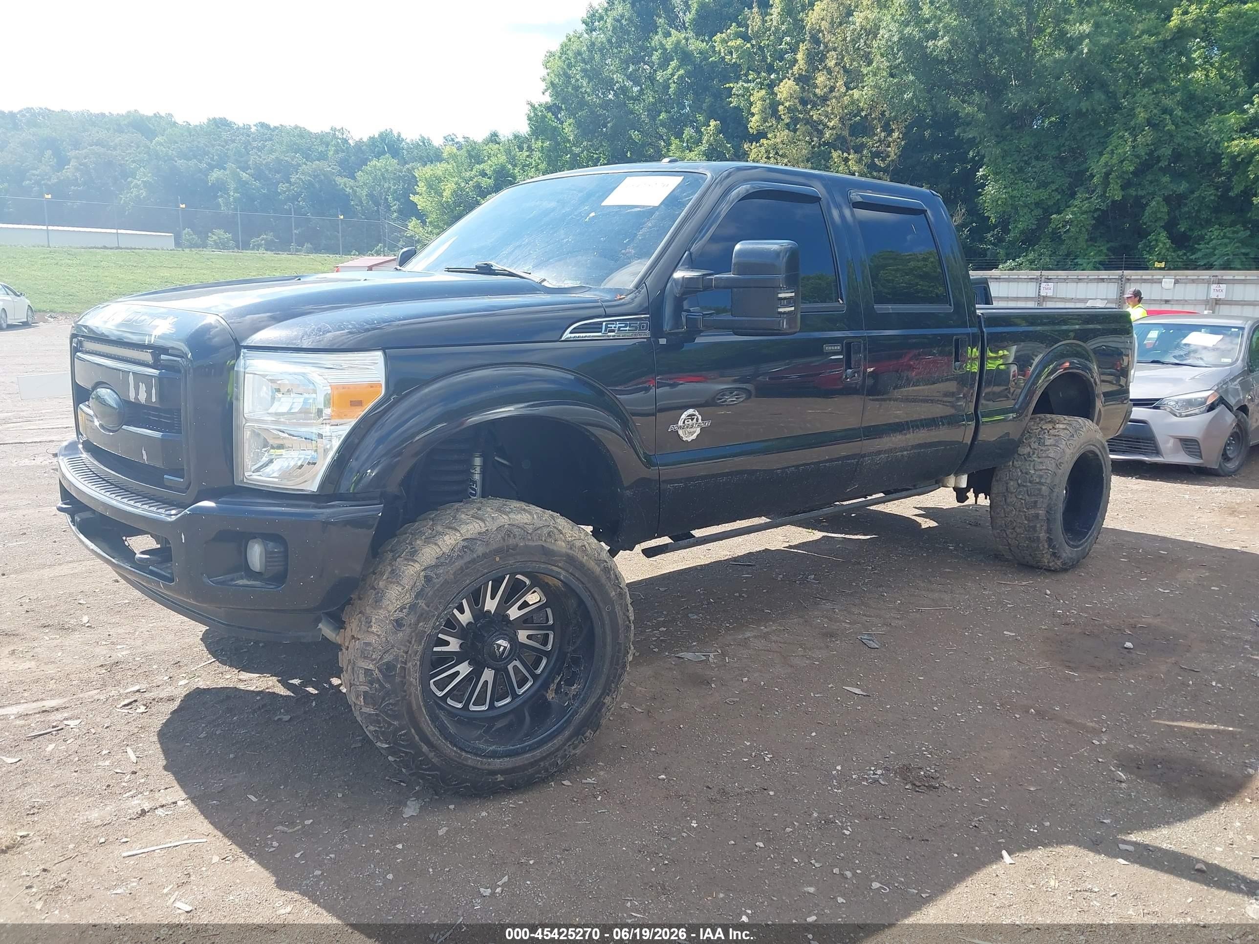 2011 Ford F-550 Super Duty VIN 1FT7W2BT1BEA06377 IAAI salvage auction — Water/Flood, Salvage (Tennessee), sold $5,700 on 2026-07-08 (photo 2)