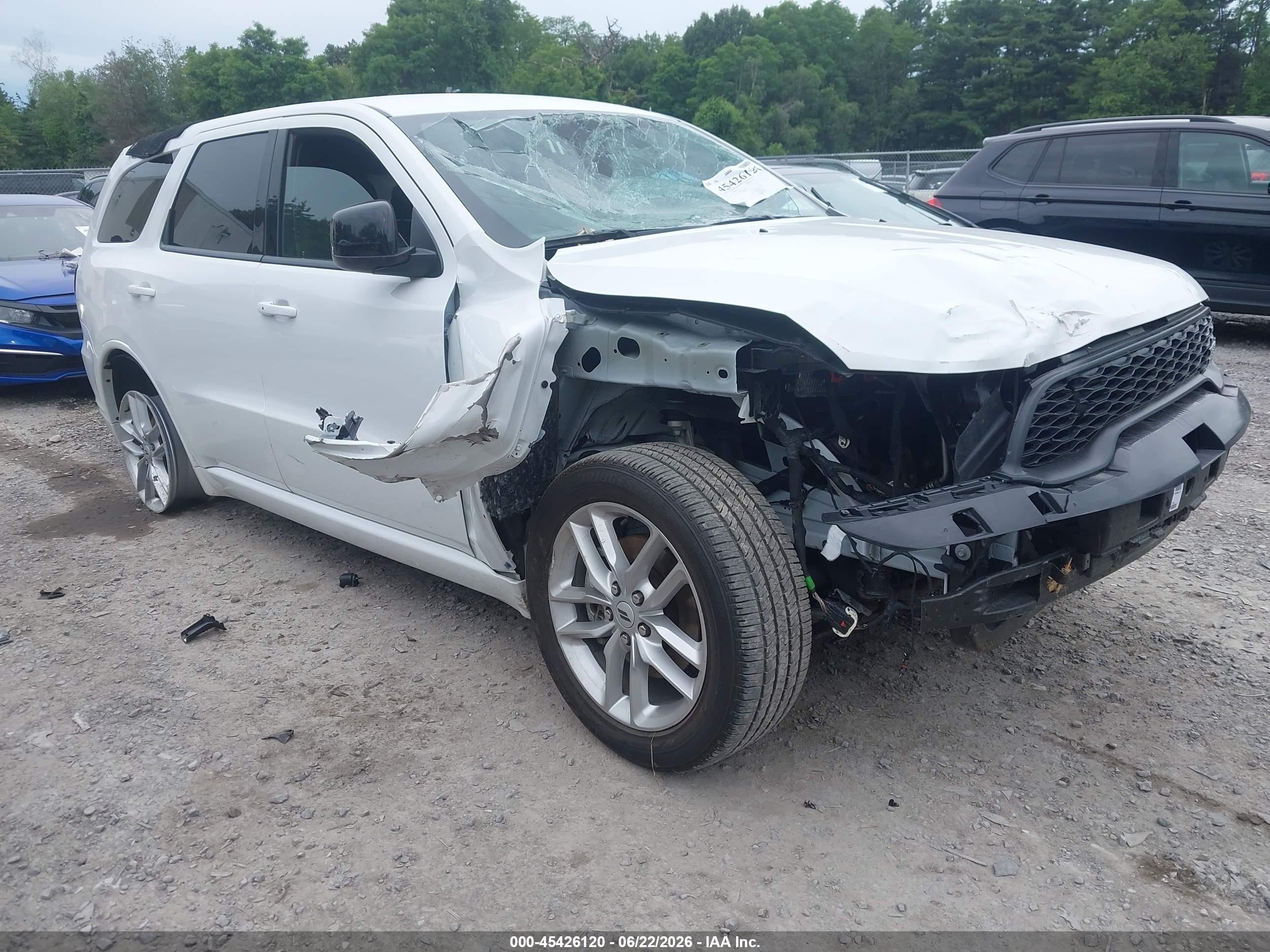 2026 Dodge Durango VIN 1C4RDJDG4TC165609 — IAAI salvage auction photo