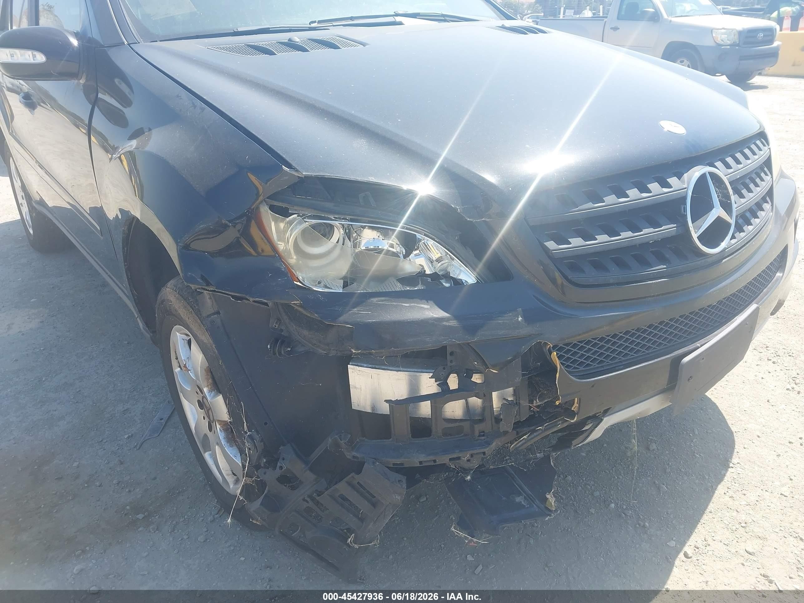 2006 Mercedes-Benz ML-Class VIN 4JGBB86E66A005254 IAAI salvage auction — Normal Wear, Clear - Dealer Only (California), sold $475 on 2026-07-02 (photo 6)