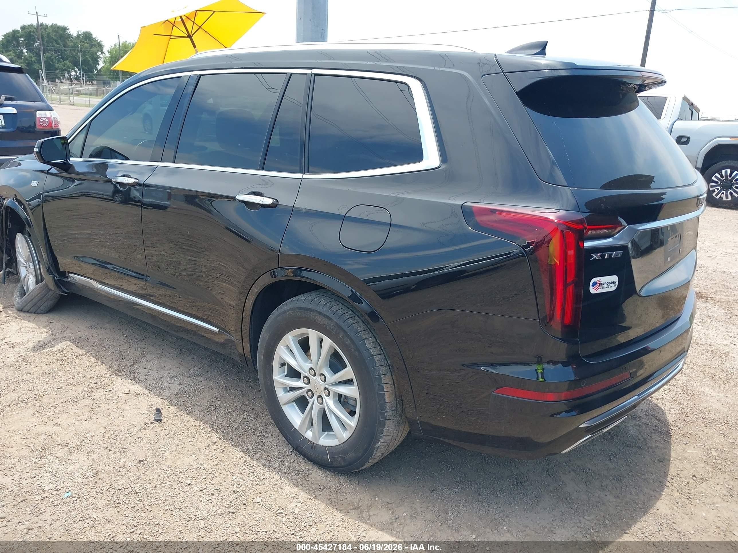 2023 Cadillac XT6 VIN 1GYKPAR40PZ182394 IAAI salvage auction — Front End, Original (Texas), sold $14,600 on 2026-09-13 (photo 3)