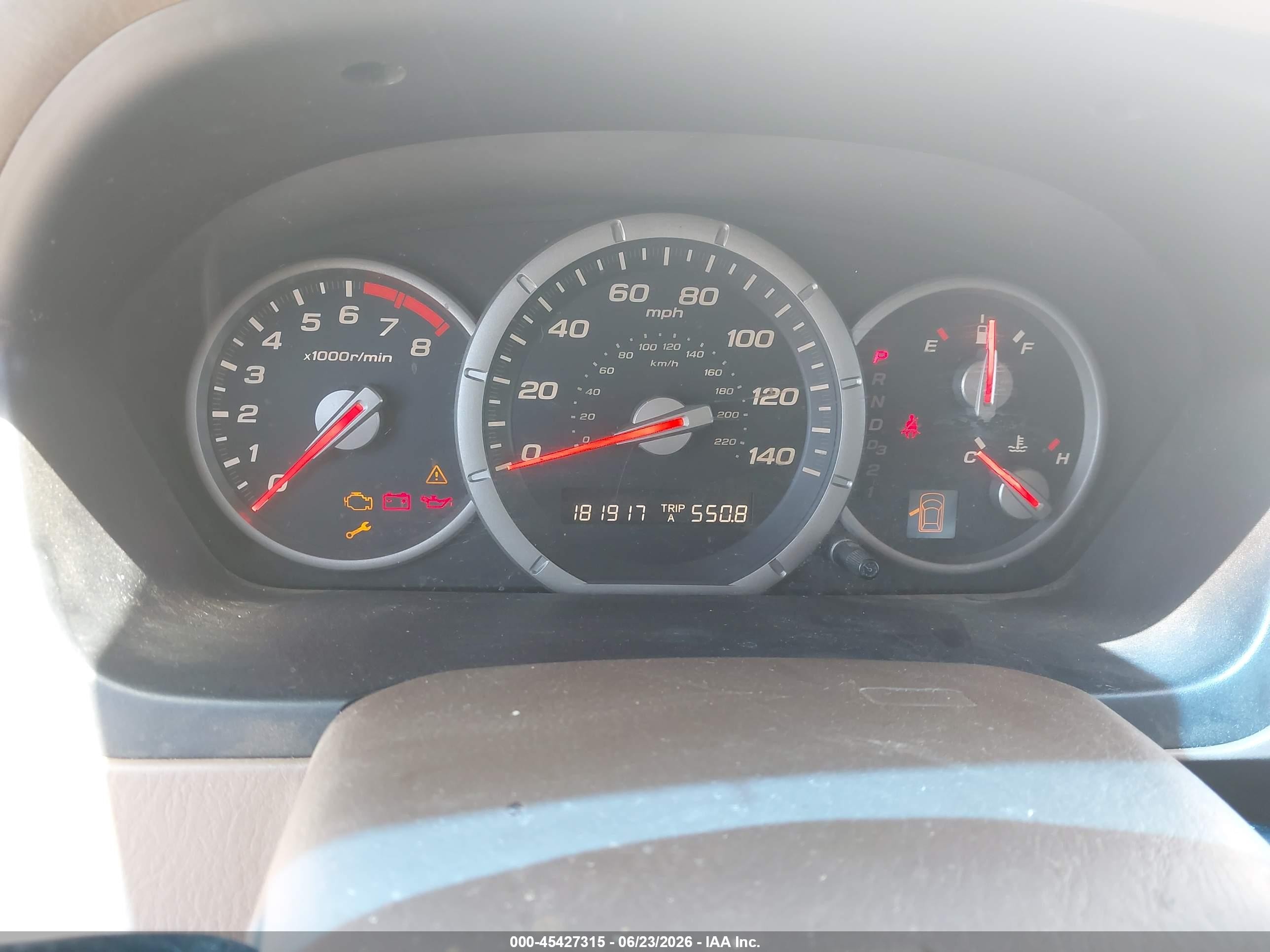 2008 Honda Pilot VIN 5FNYF28668B024242 IAAI salvage auction — Normal Wear, Clear - Dealer Only (California), sold $350 on 2026-07-02 (photo 7)