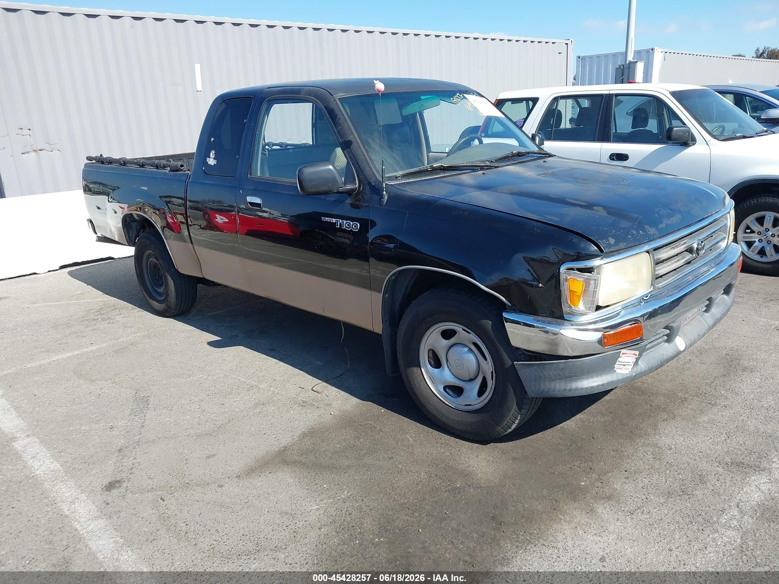 1996 Toyota T100 VIN JT4TN12D0T0016000 IAAI salvage auction — Normal Wear, Clear - Dealer Only (California), sold $400 on 2026-07-02 (photo 1)